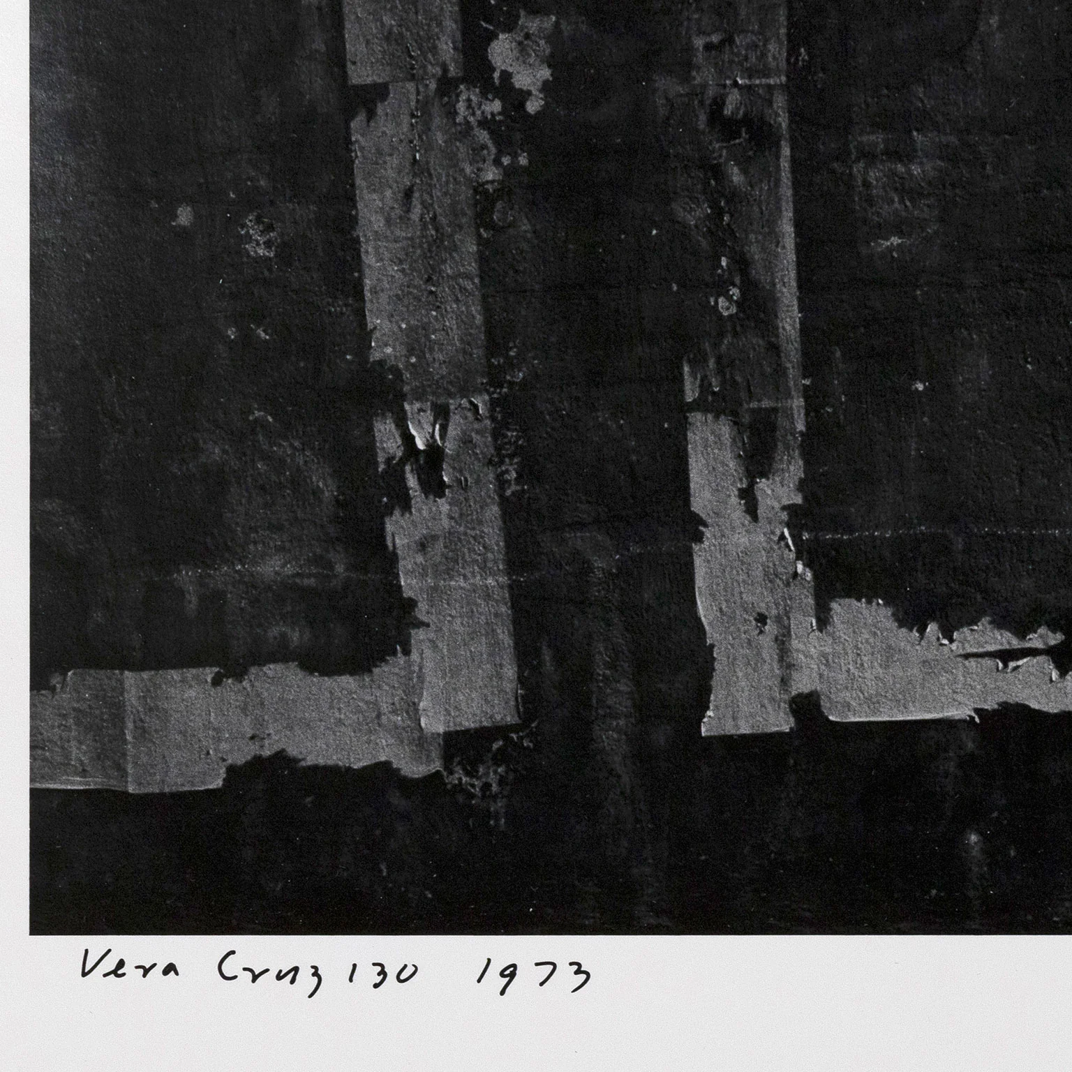 AARON SISKIND "VERACRUZ 130" PHOTO, 1973 - Image 6