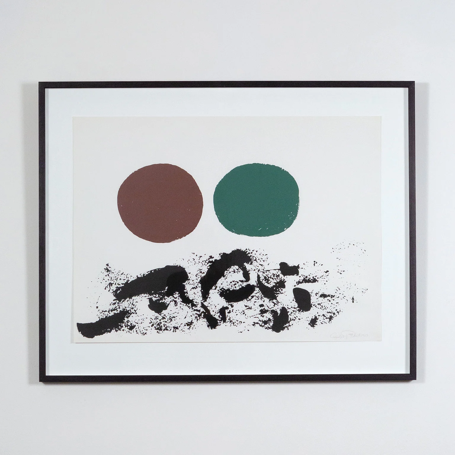 ADOLPH GOTTLIEB “FLURY” SCREENPRINT, 1967 - Image 2