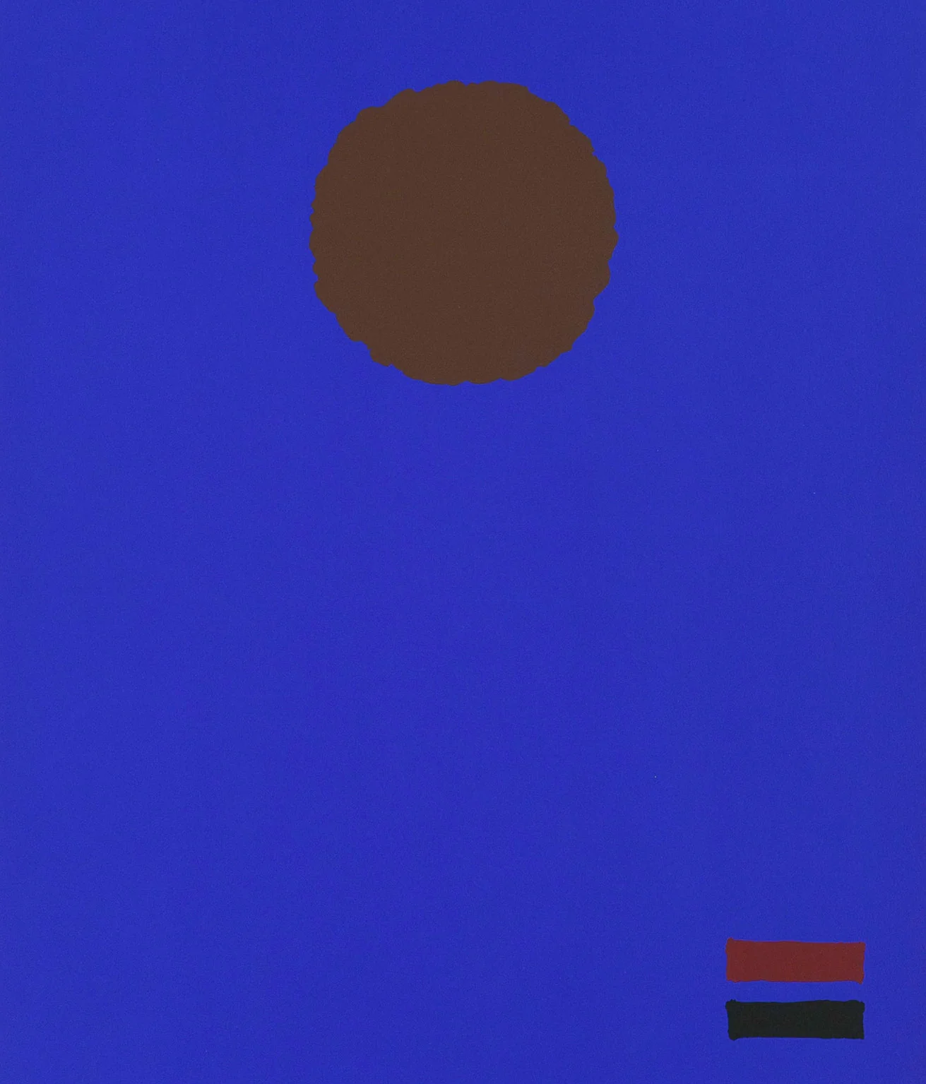 ADOLPH GOTTLIEB "BLUE NIGHT" SCREENPRINT, 1970