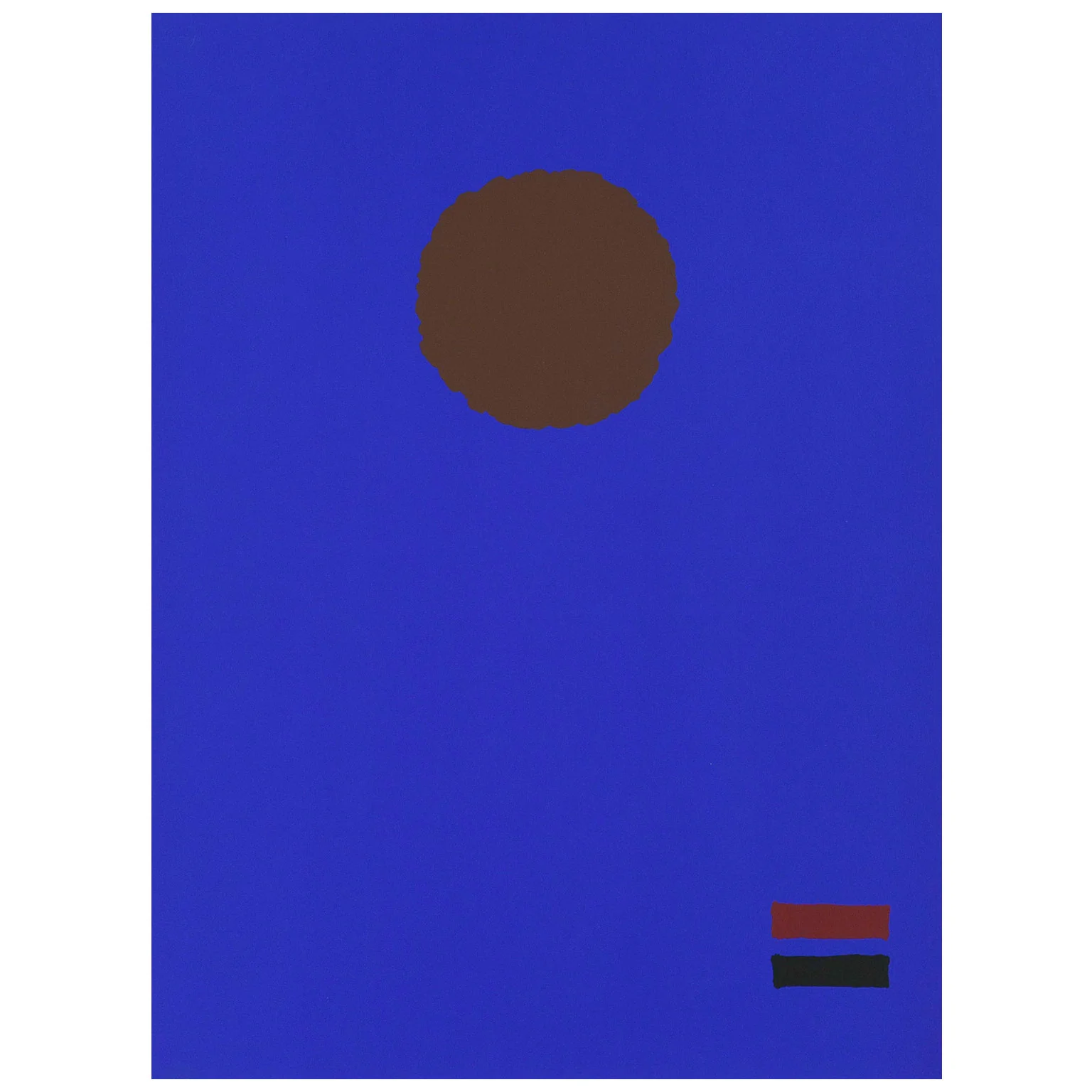 ADOLPH GOTTLIEB "BLUE NIGHT" SCREENPRINT, 1970 - Image 3
