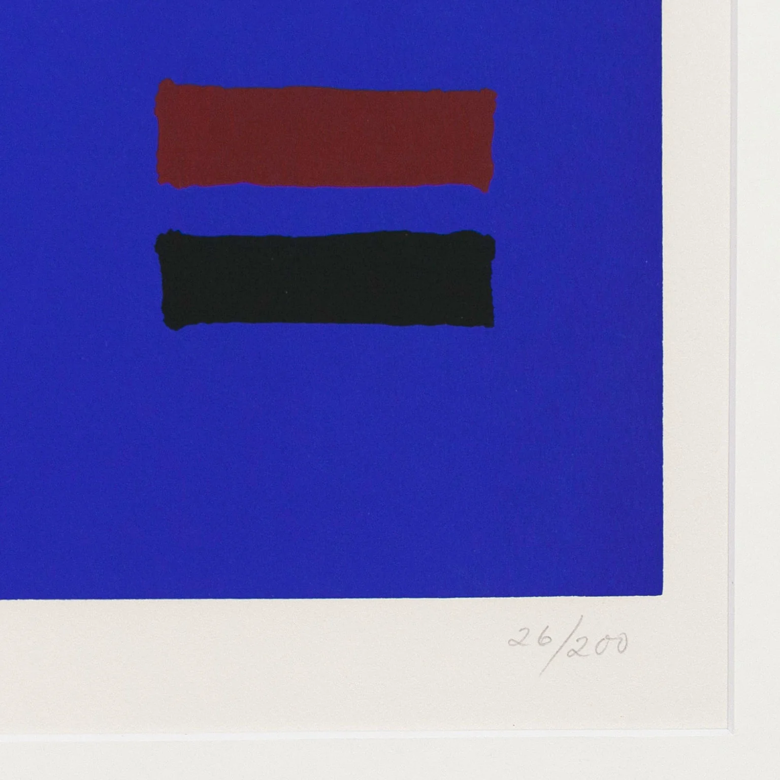 ADOLPH GOTTLIEB "BLUE NIGHT" SCREENPRINT, 1970 - Image 6