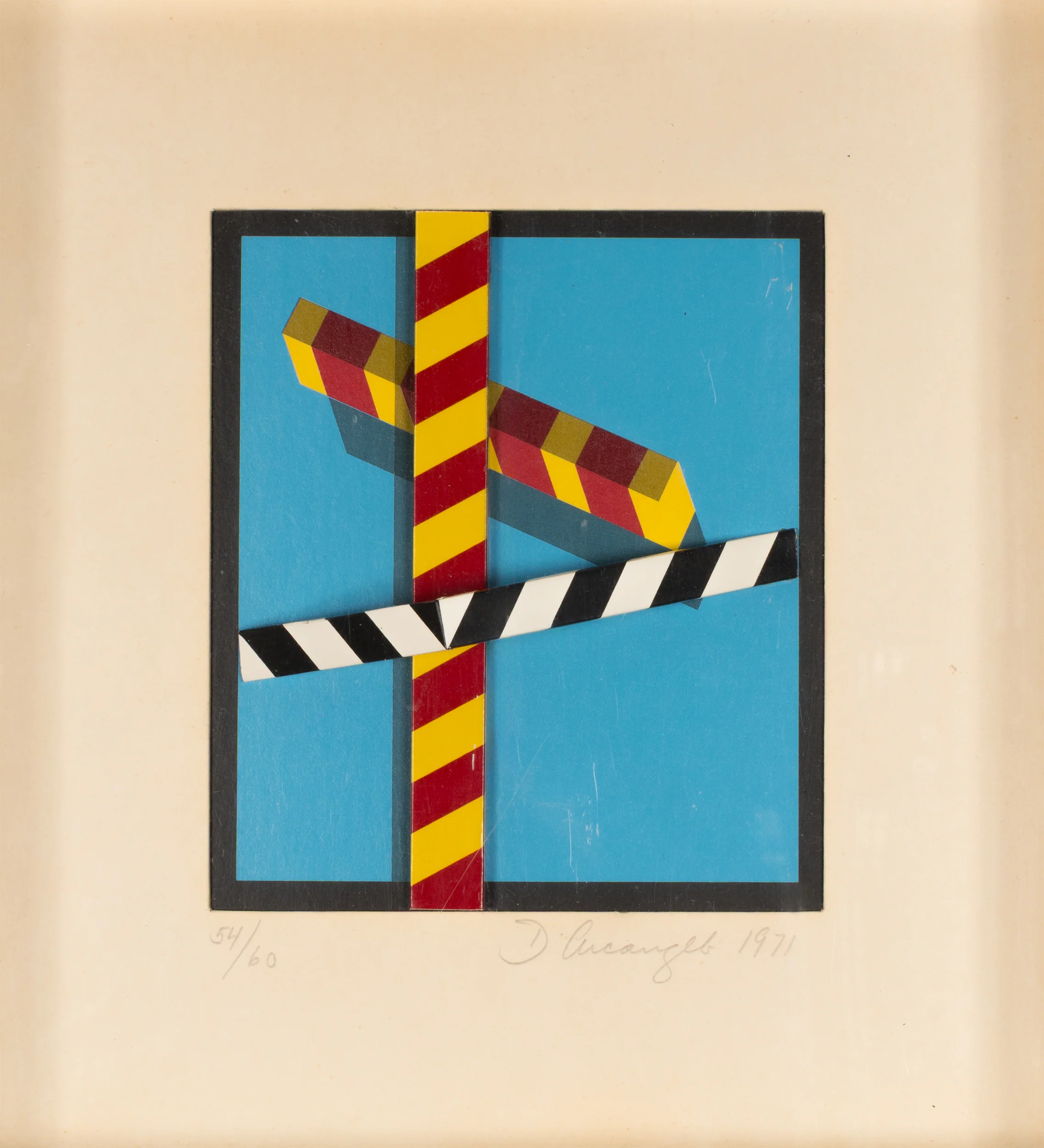 ALLAN D'ARCANGELO "LANDSCAPE (HIGHWAY)" 1971 - Image 14