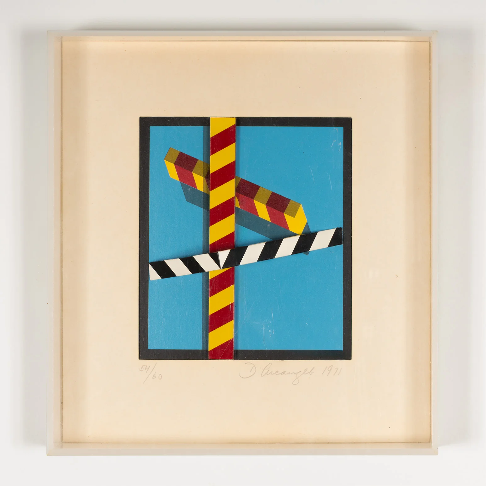 ALLAN D'ARCANGELO "LANDSCAPE (HIGHWAY)" 1971 - Image 2