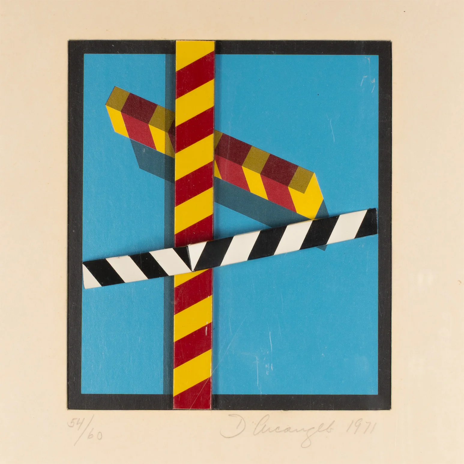 ALLAN D'ARCANGELO "LANDSCAPE (HIGHWAY)" 1971 - Image 4