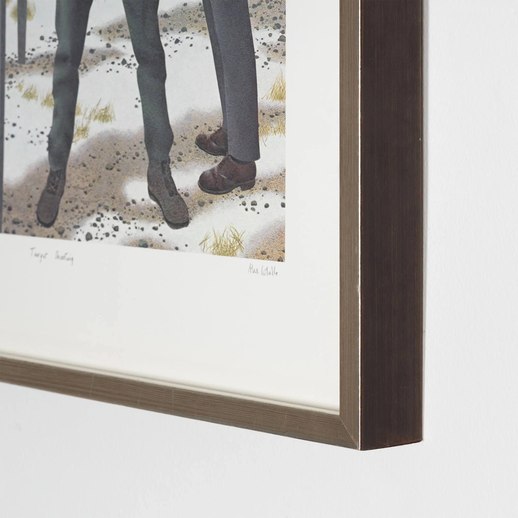 ALEX COLVILLE "TARGET SHOOTING" LITHOGRAPH - Image 15