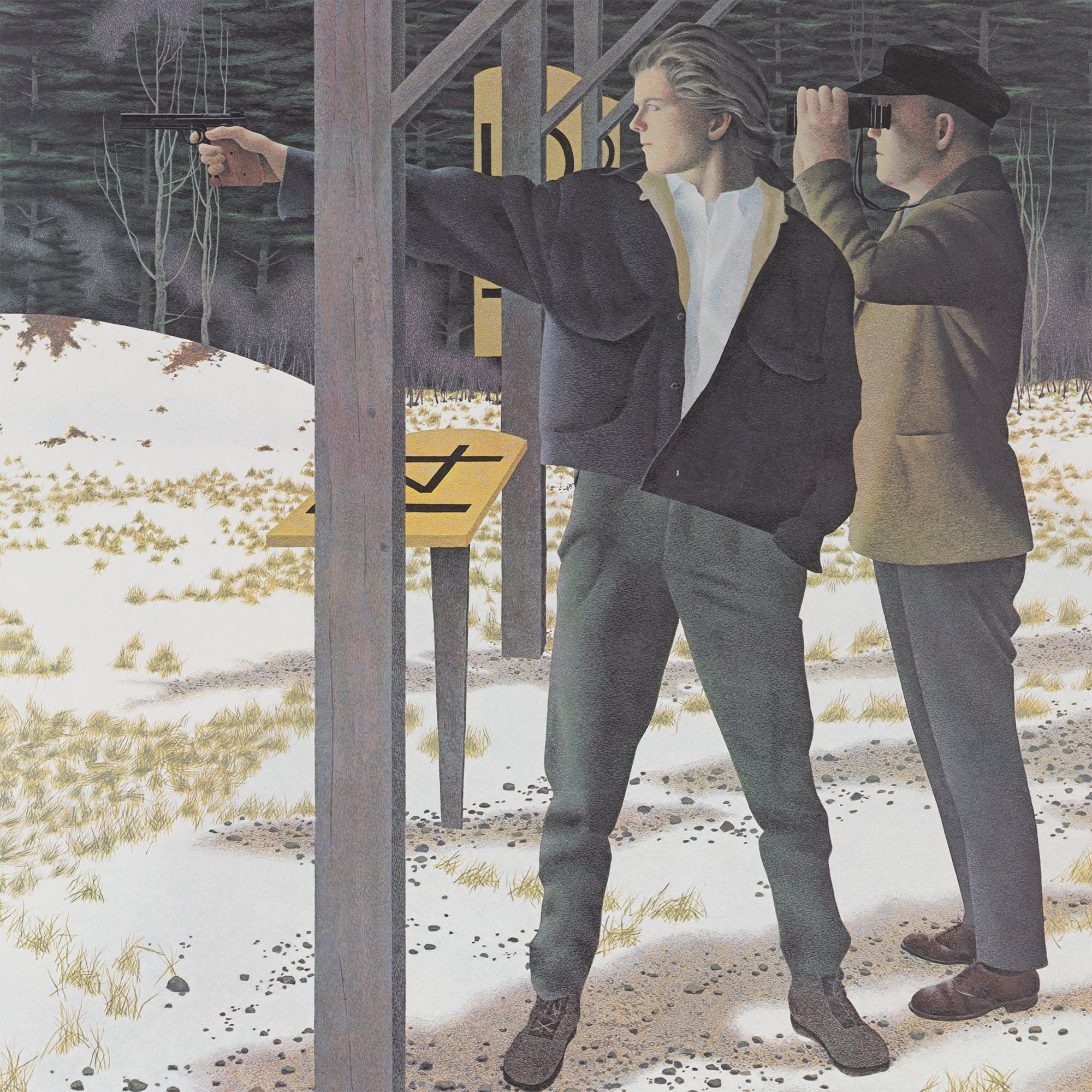 ALEX COLVILLE "TARGET SHOOTING" LITHOGRAPH - Image 5