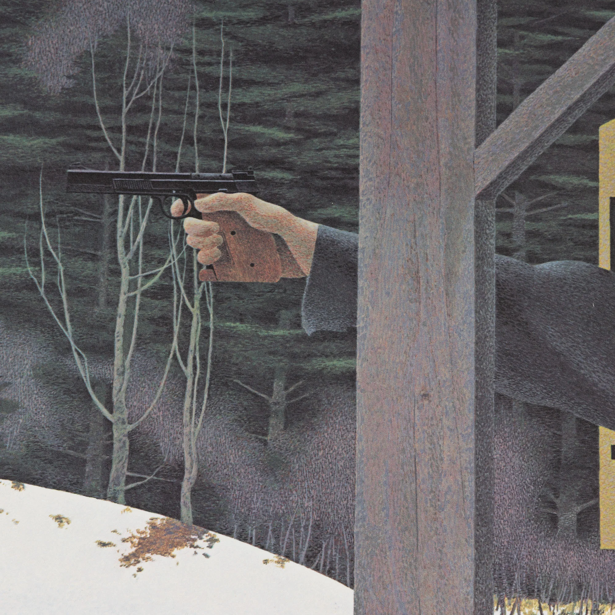 ALEX COLVILLE "TARGET SHOOTING" LITHOGRAPH - Image 7