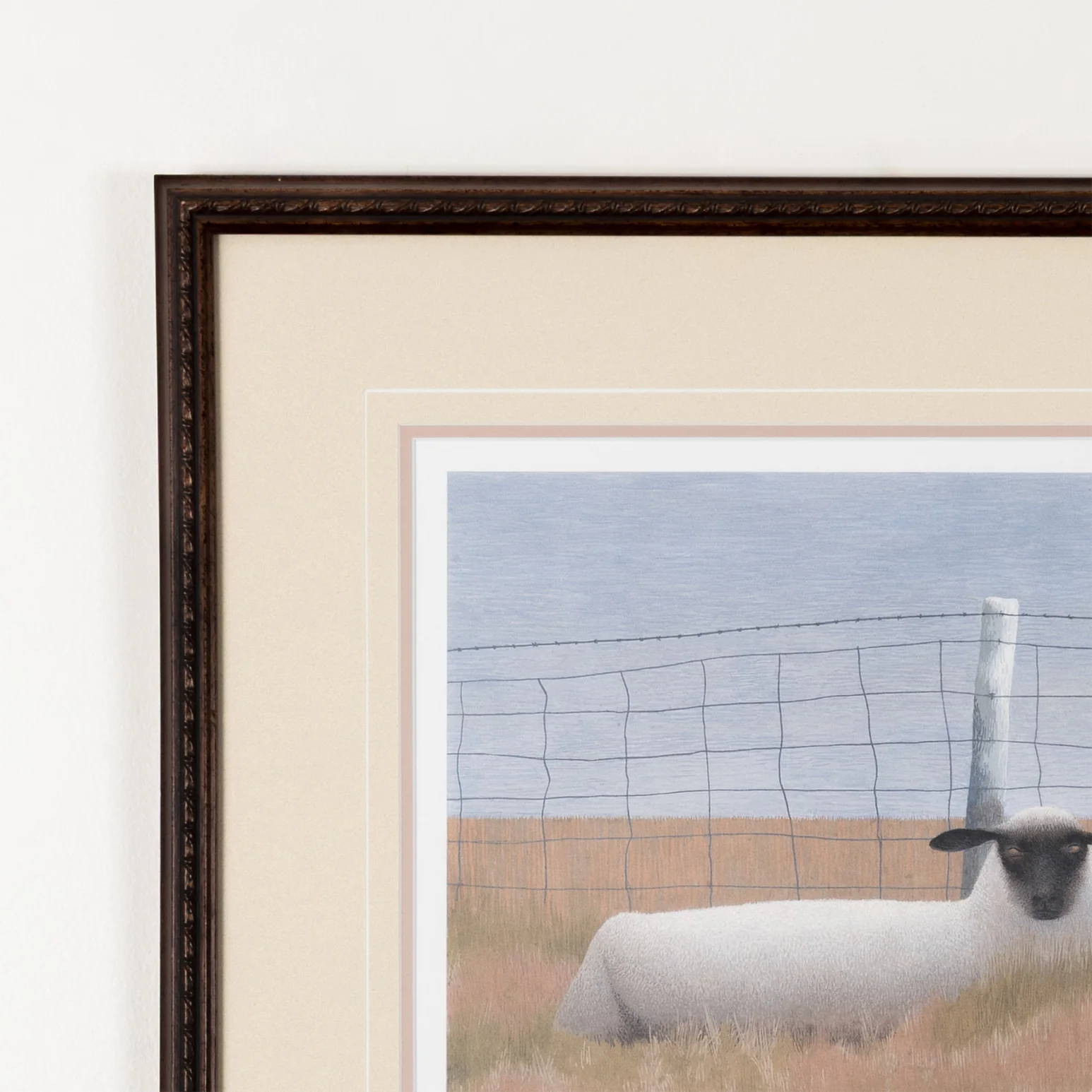 ALEX COLVILLE "THREE SHEEP" LITHOGRAPH, 1954 - Image 14