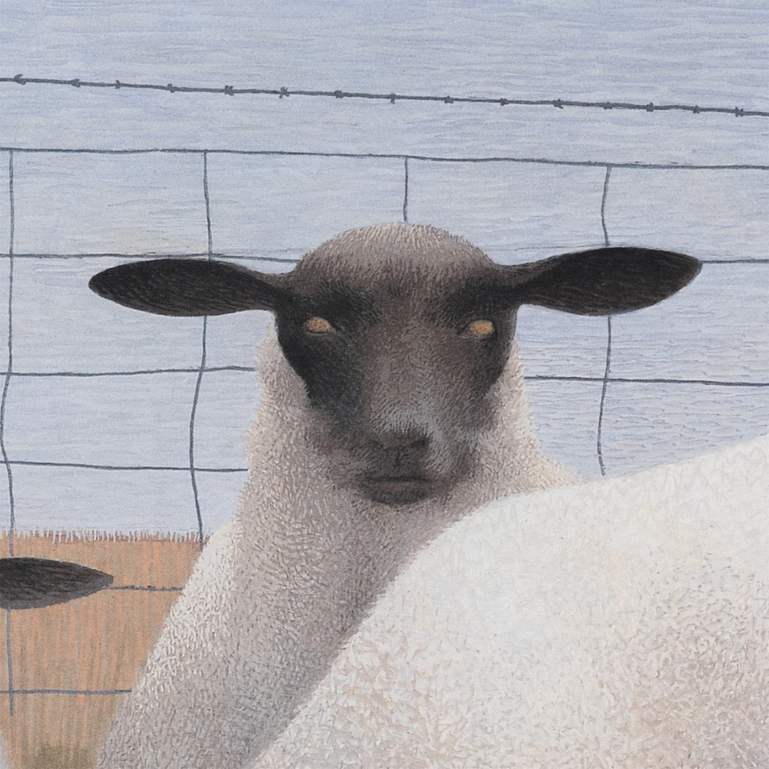 ALEX COLVILLE "THREE SHEEP" LITHOGRAPH, 1954 - Image 7