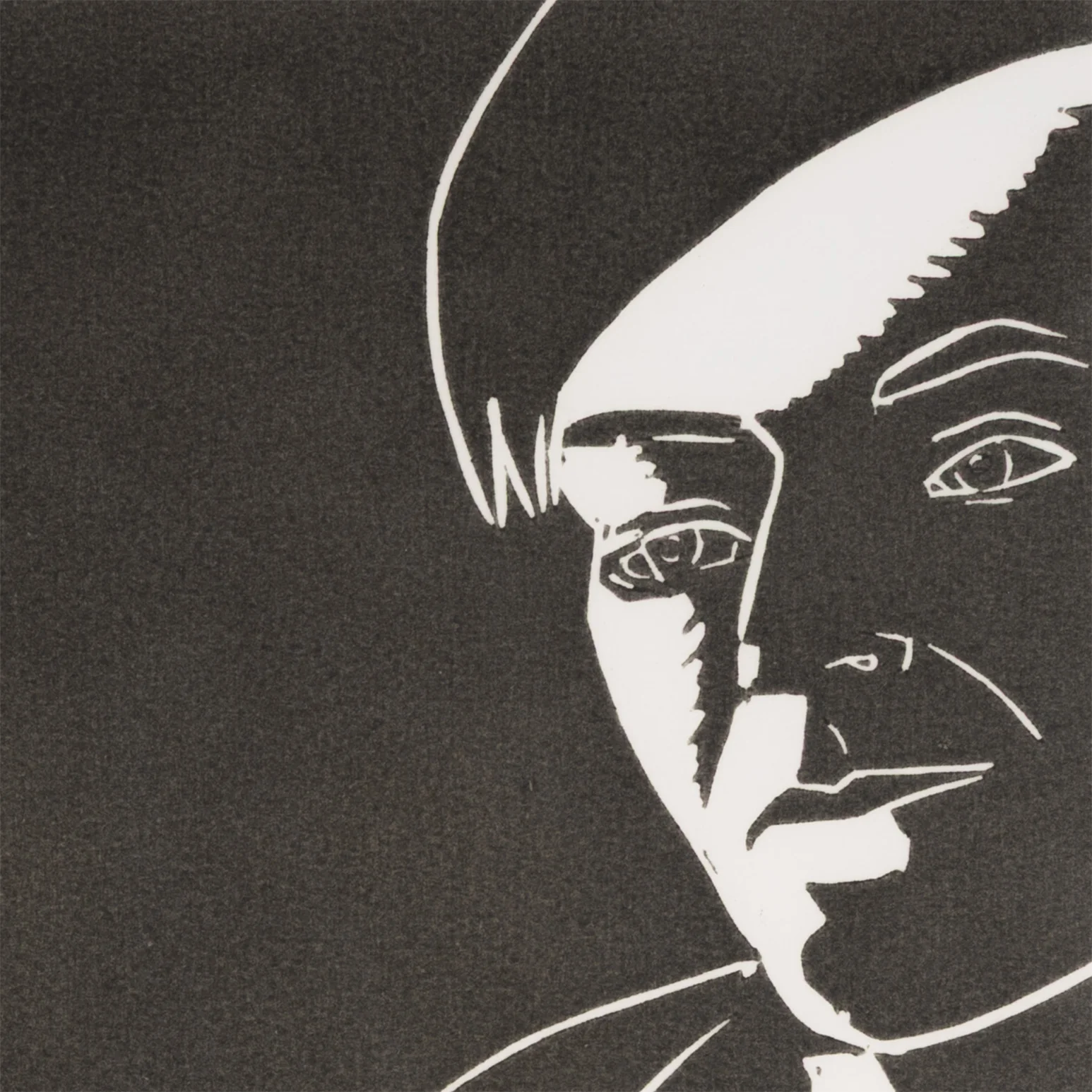ALEX KATZ "CARTER AND PHYLLIS" WOODCUT, 1986 - Image 7