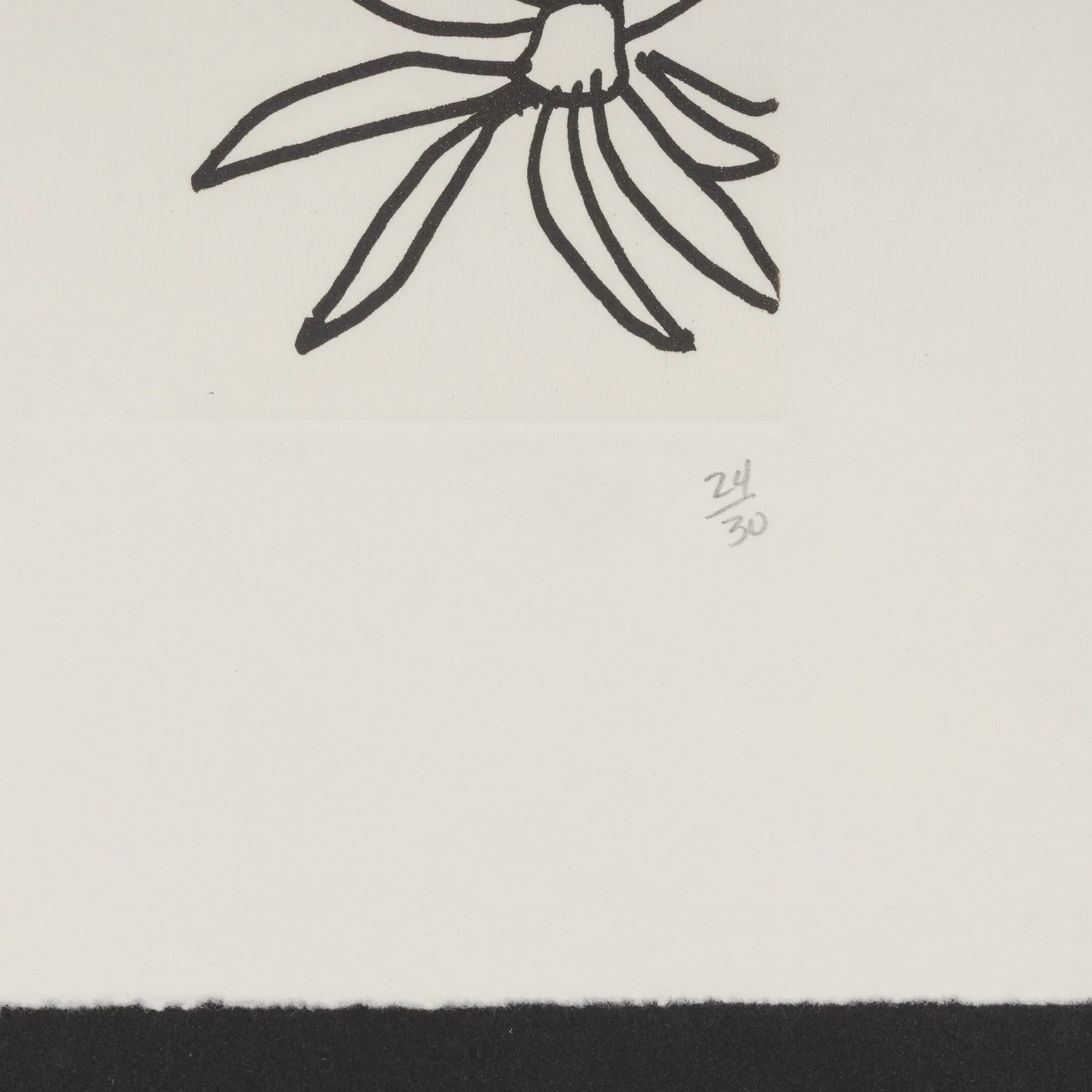 ALEX KATZ "EDGES (SHEET 9)" ETCHING, 1997 - Image 12