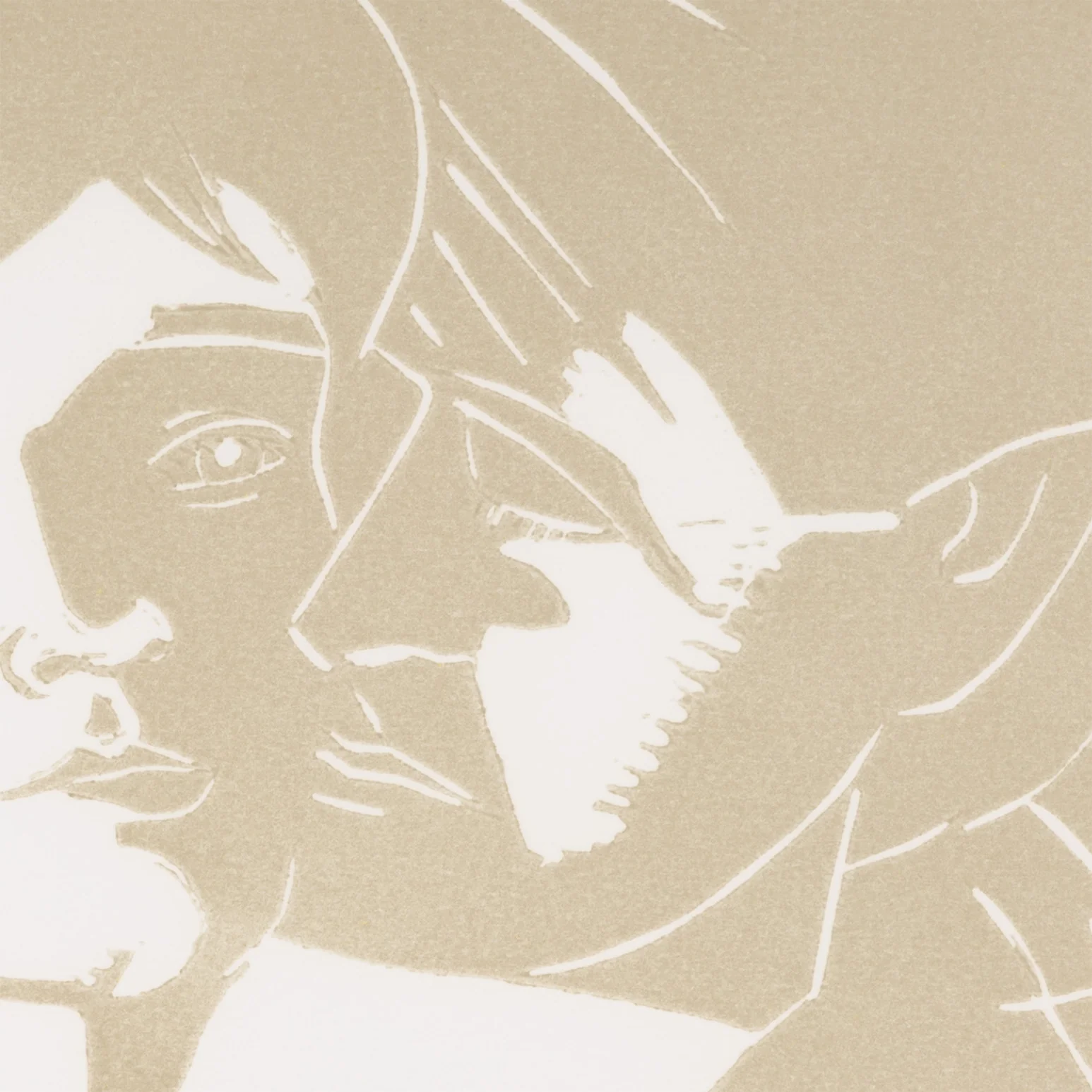 ALEX KATZ "ERIC AND ANNI" WOODCUT, 1986 - Image 10
