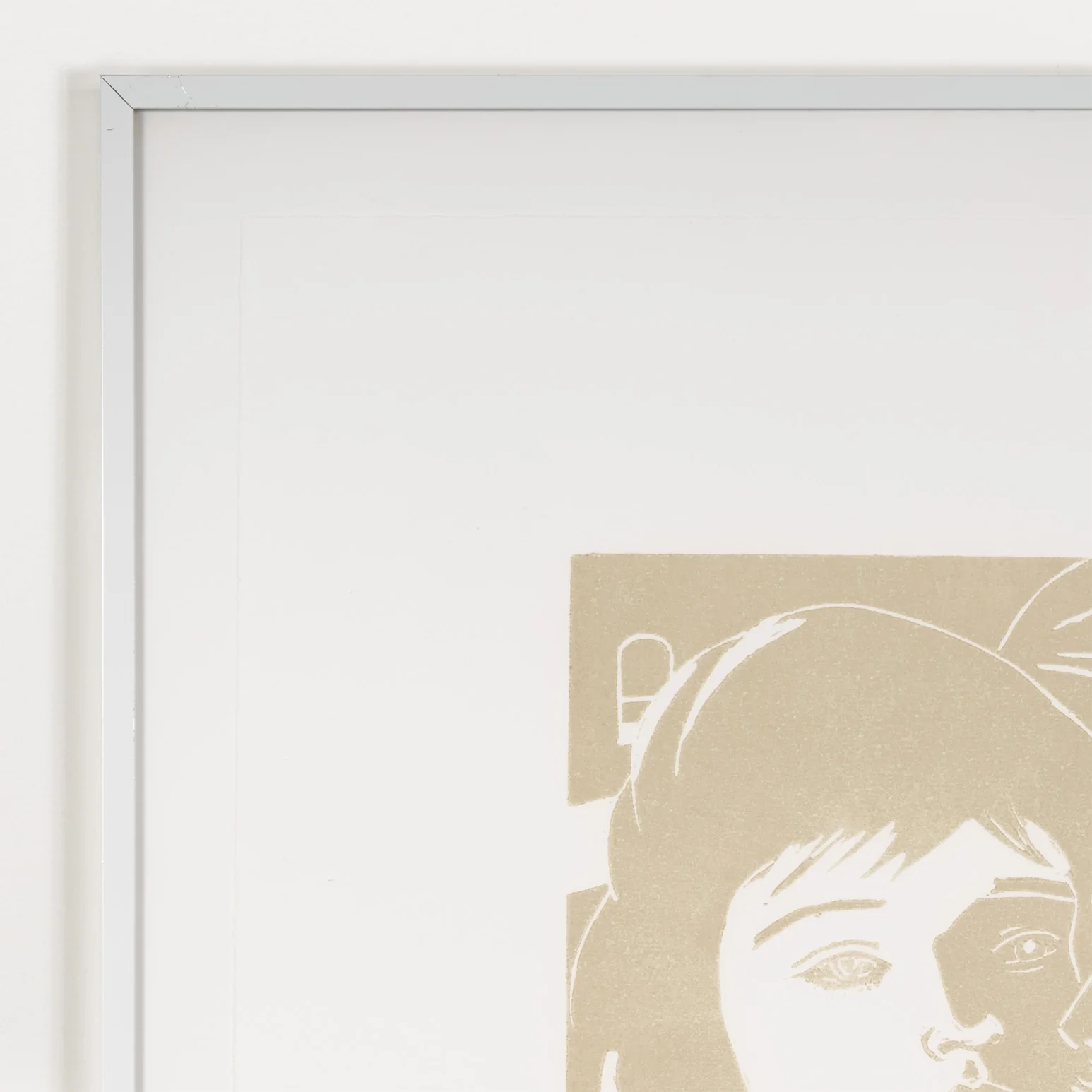 ALEX KATZ "ERIC AND ANNI" WOODCUT, 1986 - Image 6