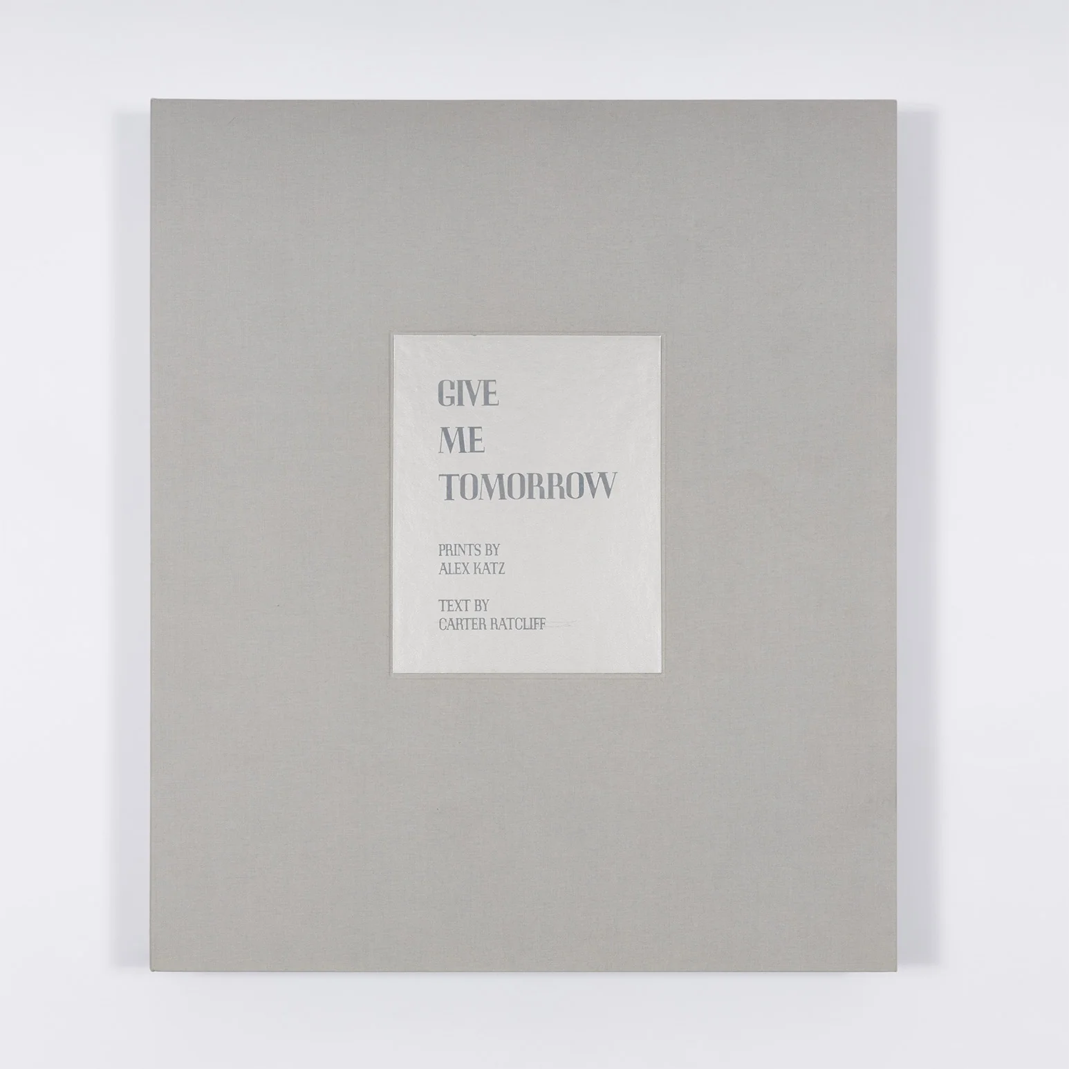 ALEX KATZ "GIVE ME TOMORROW PORTFOLIO" AQUATINT, 1983 - Image 10