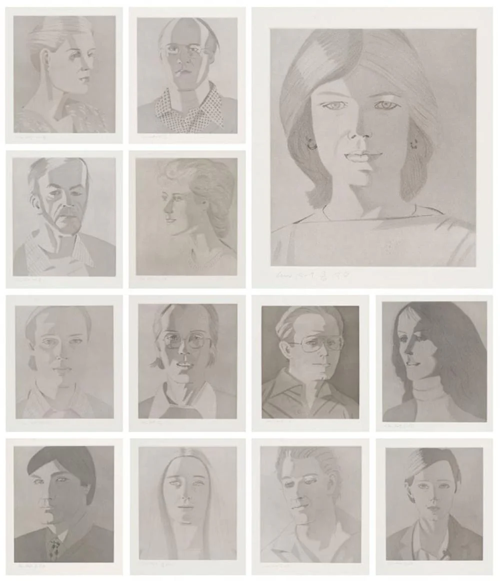 ALEX KATZ "GIVE ME TOMORROW PORTFOLIO" AQUATINT, 1983 - Image 15