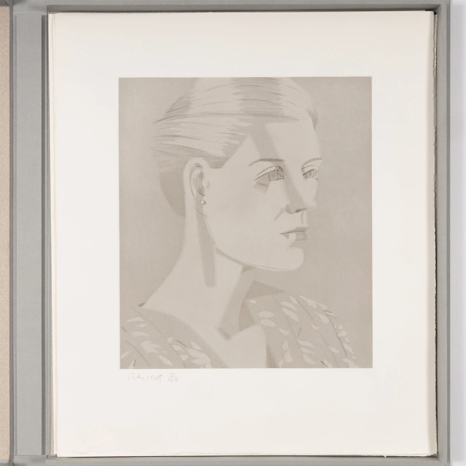 ALEX KATZ "GIVE ME TOMORROW PORTFOLIO" AQUATINT, 1983 - Image 4
