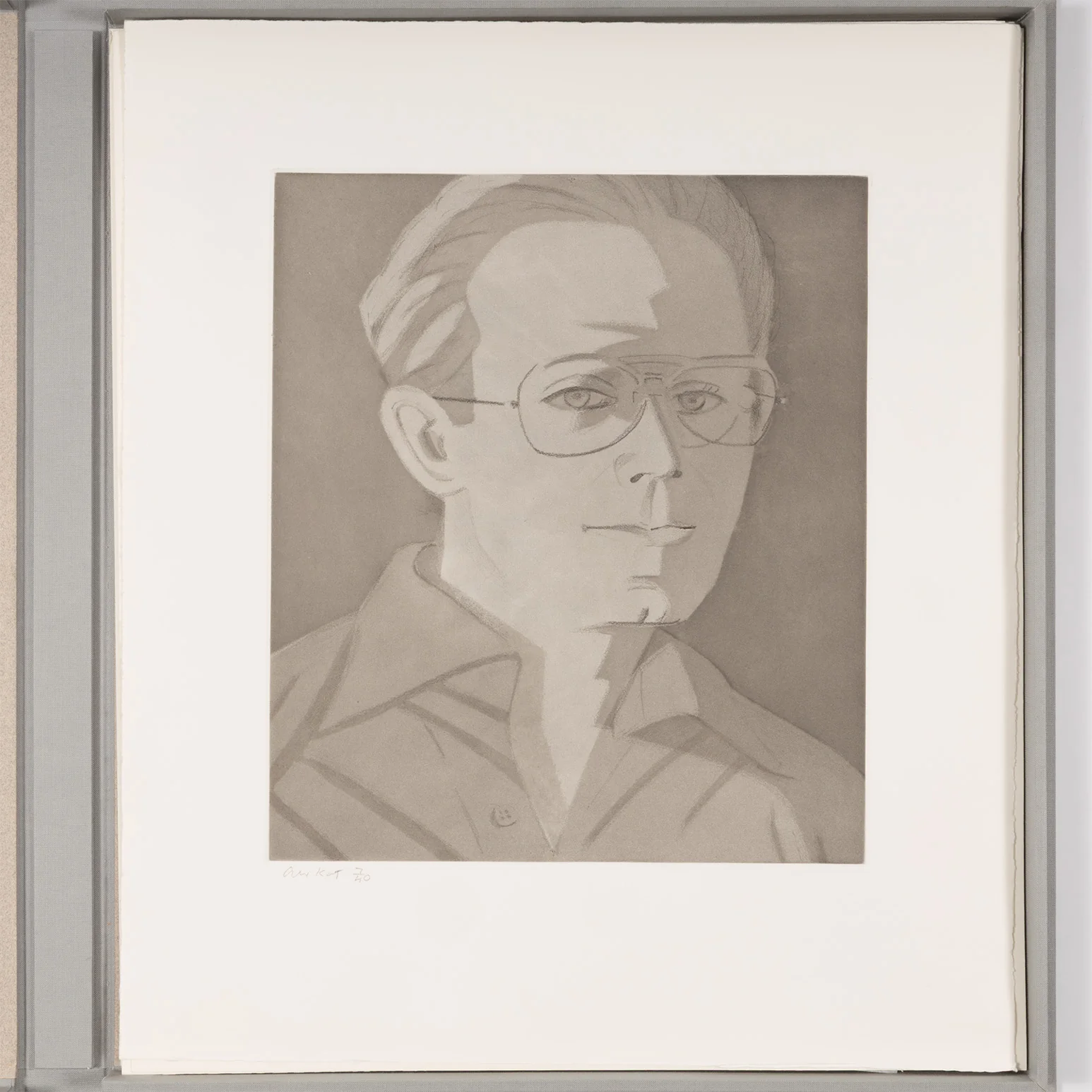 ALEX KATZ "GIVE ME TOMORROW PORTFOLIO" AQUATINT, 1983 - Image 7