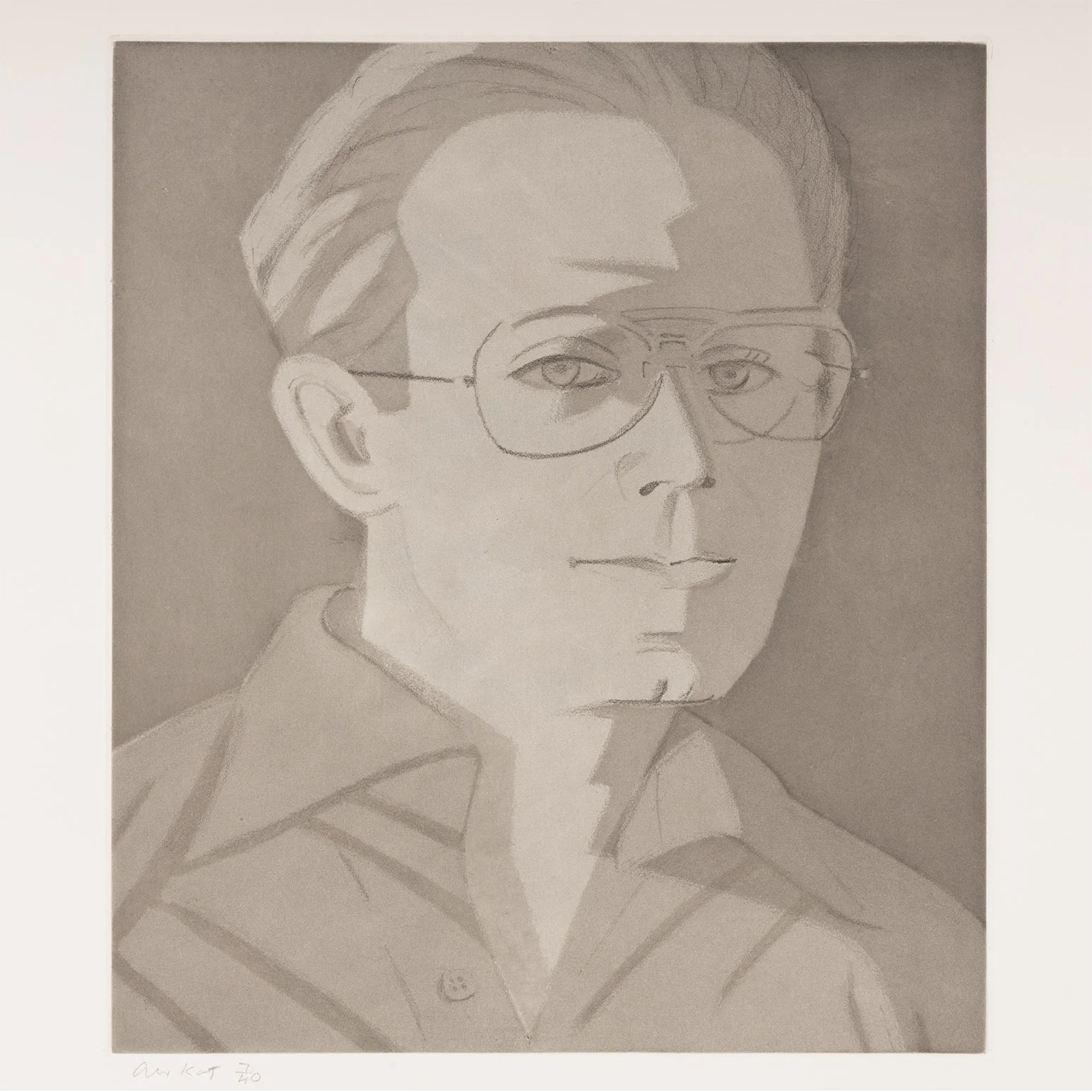 ALEX KATZ "GIVE ME TOMORROW PORTFOLIO" AQUATINT, 1983 - Image 8