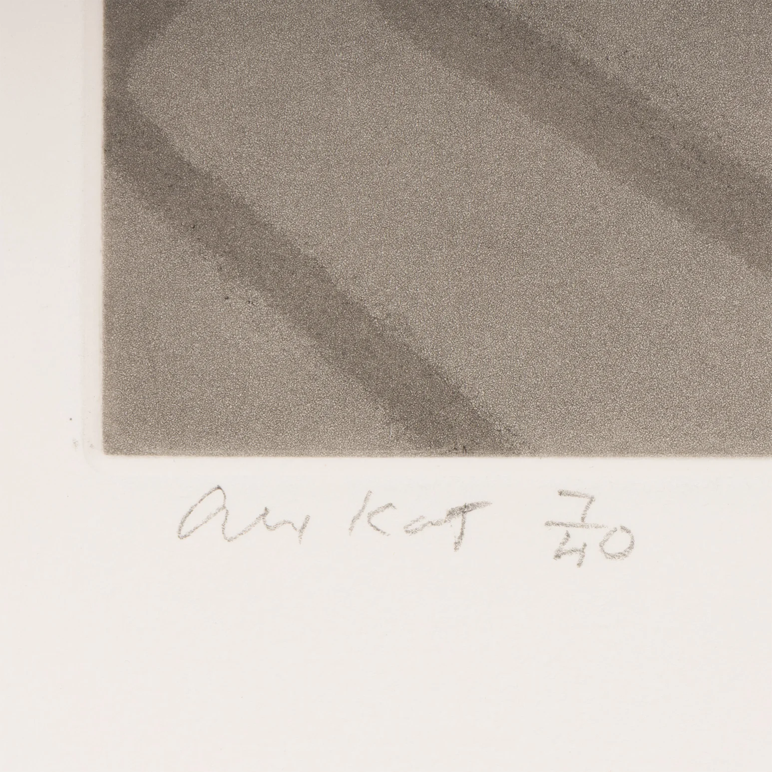 ALEX KATZ "GIVE ME TOMORROW PORTFOLIO" AQUATINT, 1983 - Image 9