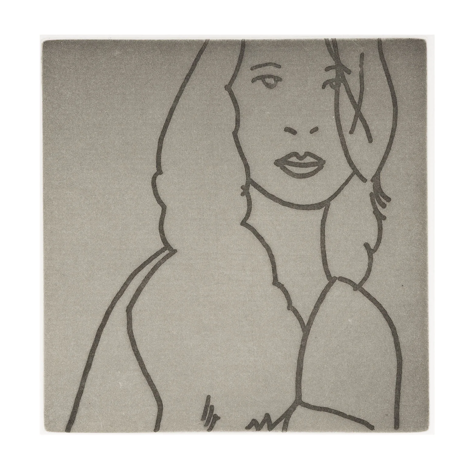 ALEX KATZ "GLORIA (SHEET 2)" ETCHING, 2005 - Image 3