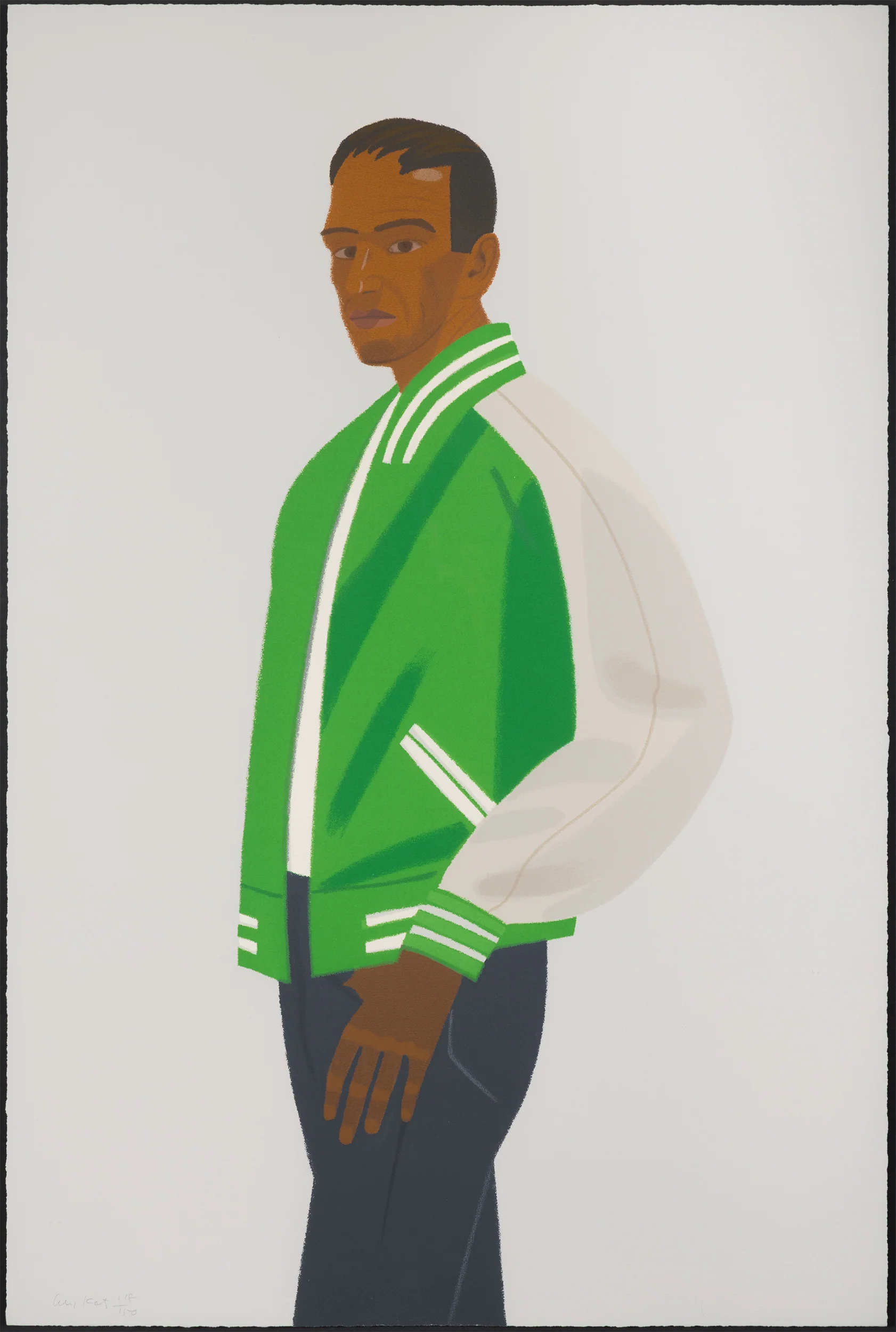 ALEX KATZ "GREEN JACKET" SCREENPRINT, 1990 - Image 12