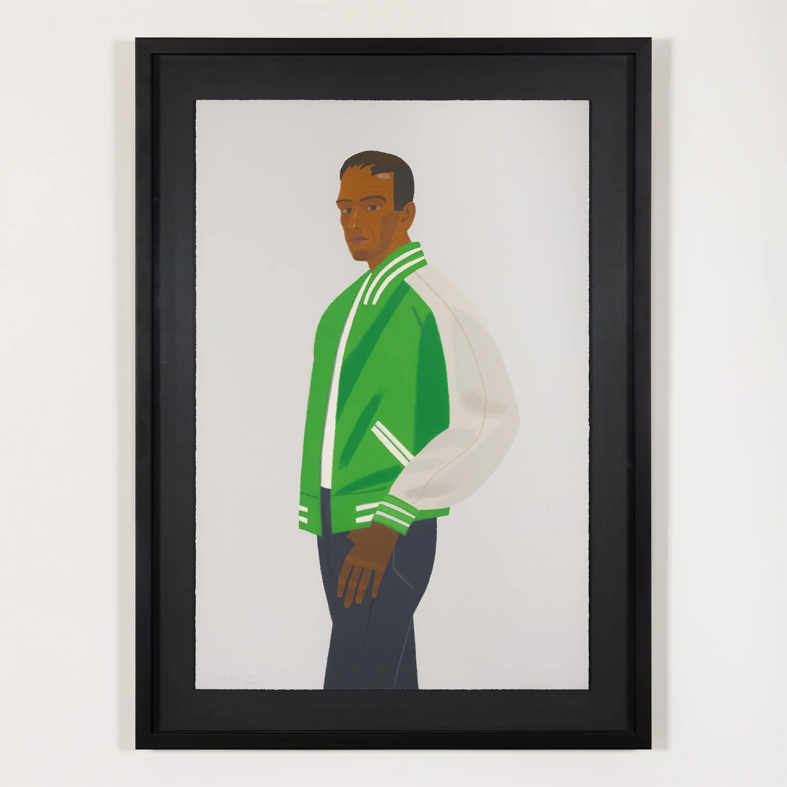 ALEX KATZ "GREEN JACKET" SCREENPRINT, 1990 - Image 2