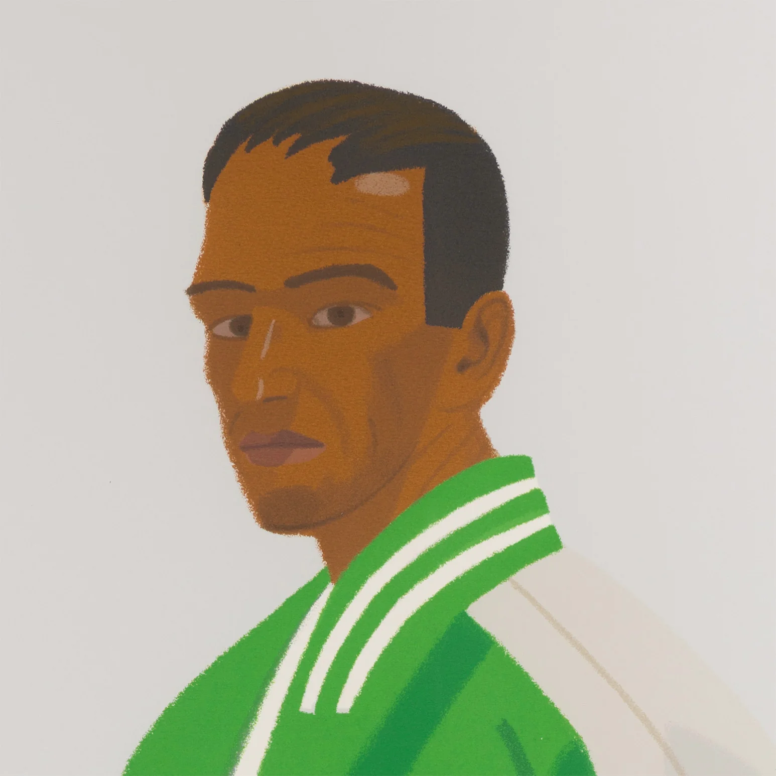 ALEX KATZ "GREEN JACKET" SCREENPRINT, 1990 - Image 4