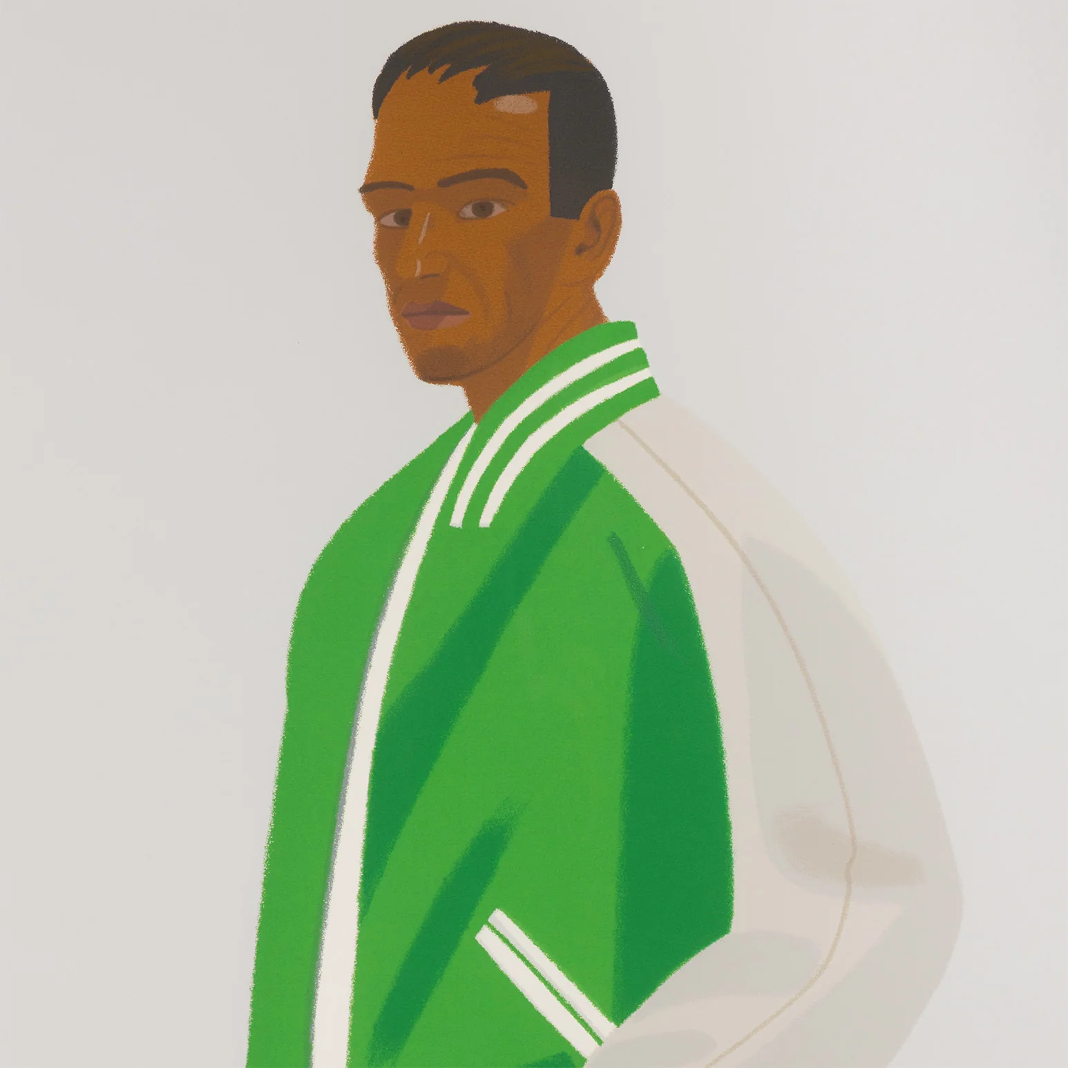 ALEX KATZ "GREEN JACKET" SCREENPRINT, 1990 - Image 6