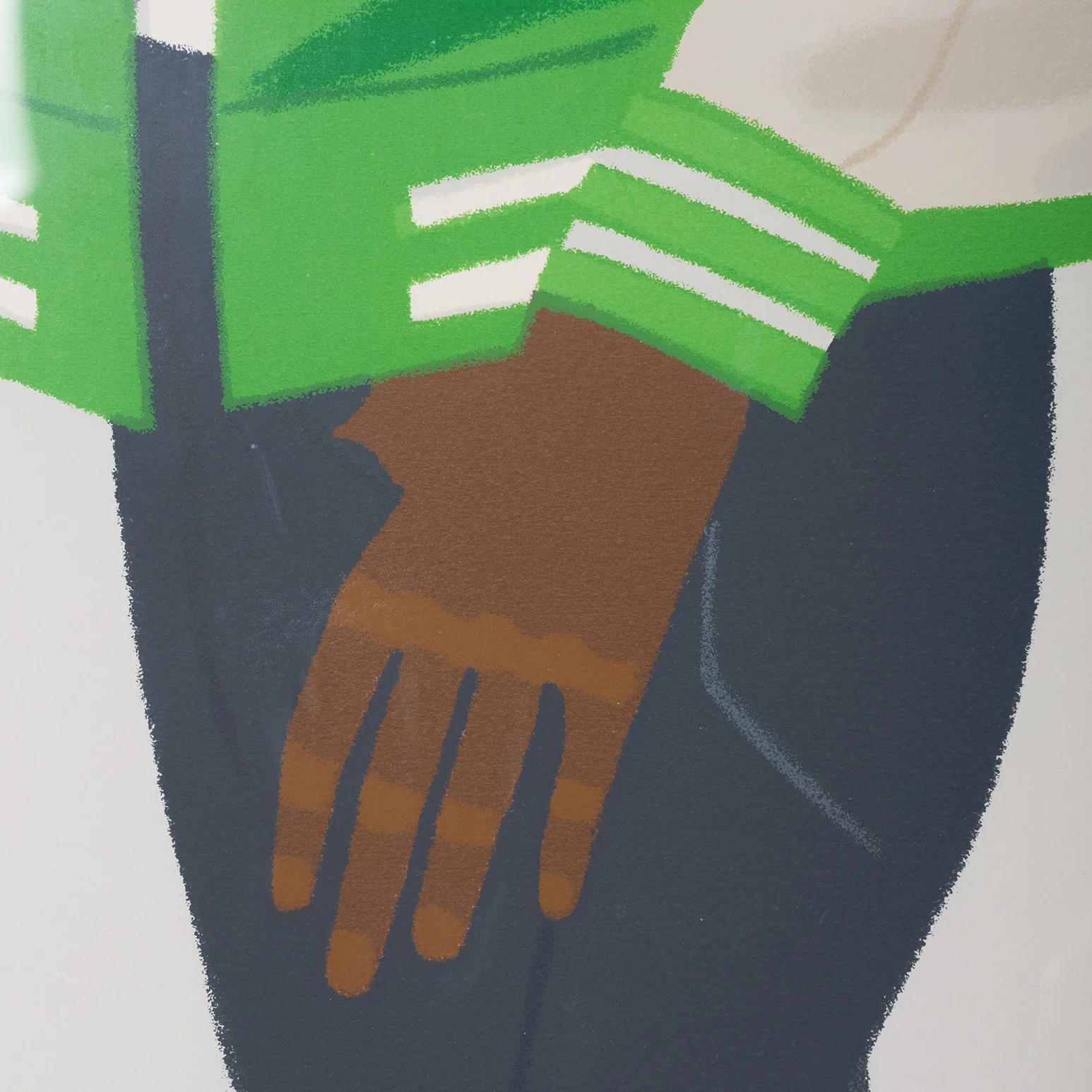 ALEX KATZ "GREEN JACKET" SCREENPRINT, 1990 - Image 7