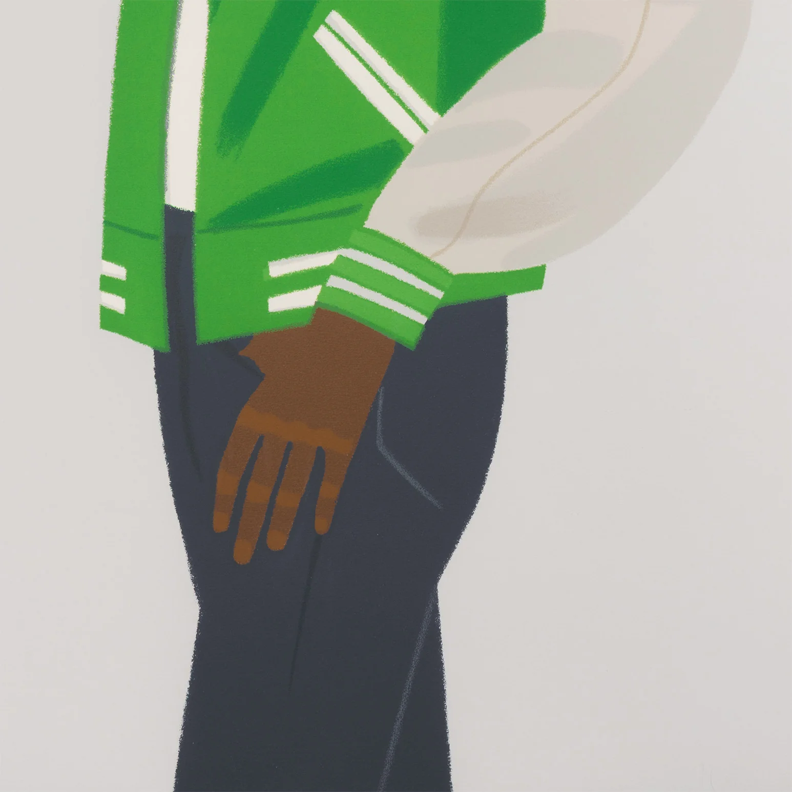ALEX KATZ "GREEN JACKET" SCREENPRINT, 1990 - Image 8