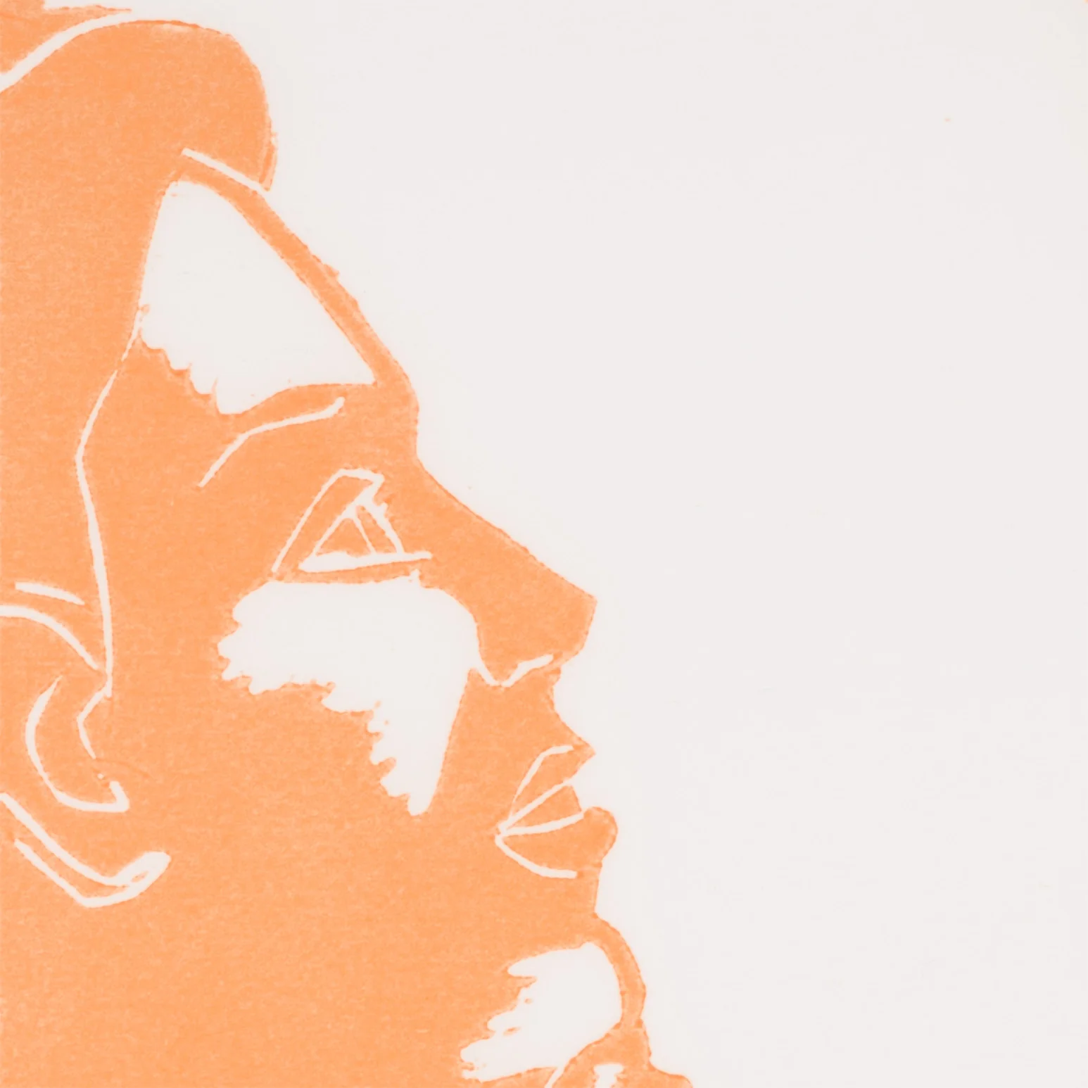 ALEX KATZ "JENNIFER AND ERIC" WOODCUT, 1986 - Image 5