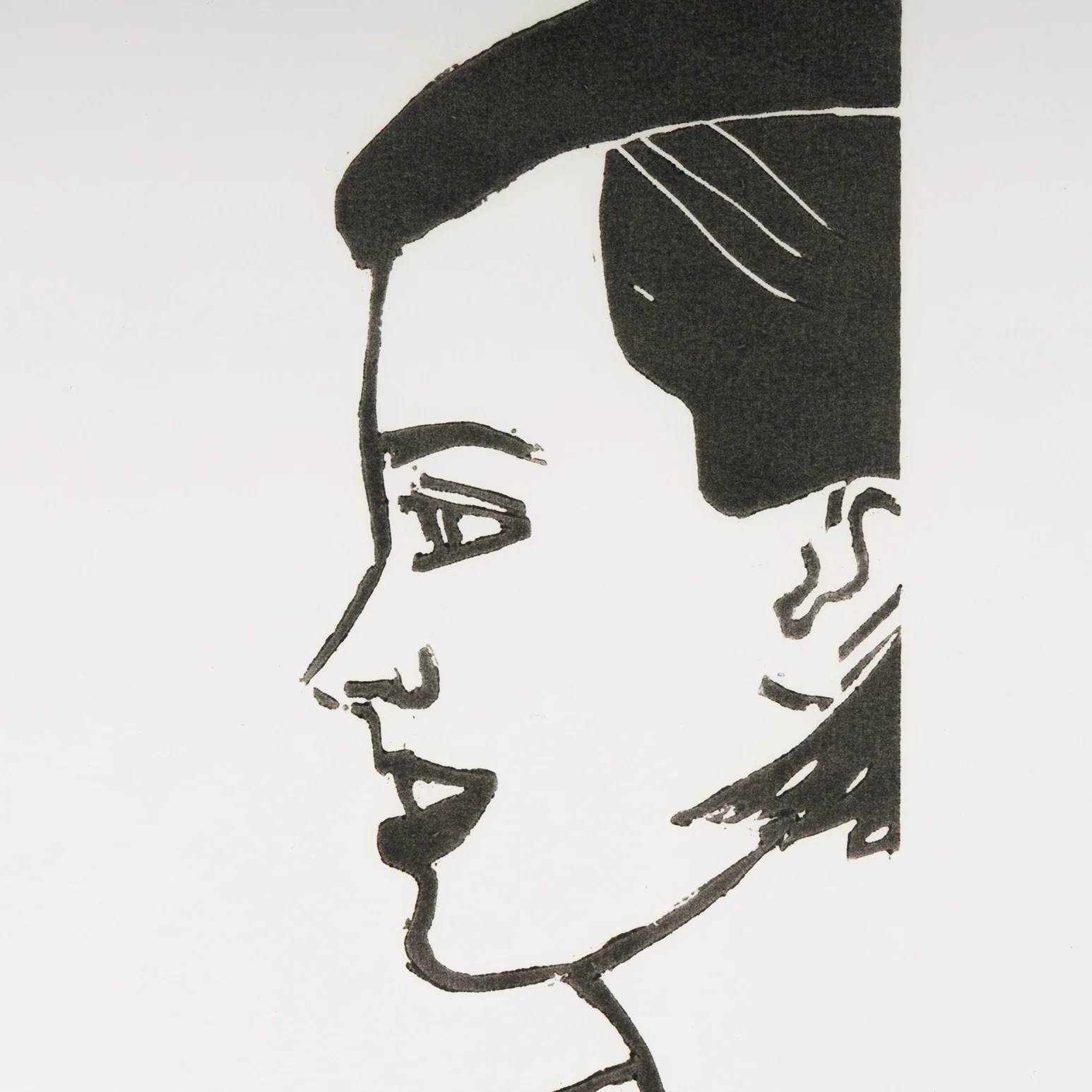 ALEX KATZ "JULIAN AND JESSICA" WOODCUT, 1986 - Image 10