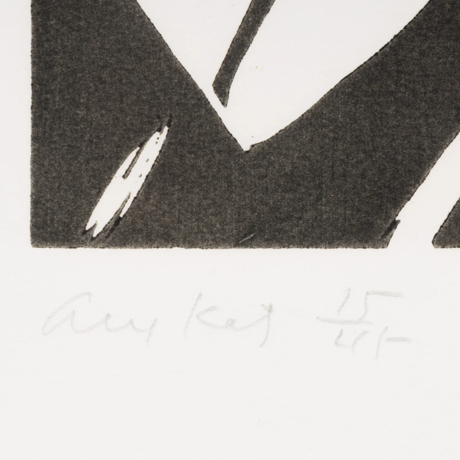ALEX KATZ "JULIAN AND JESSICA" WOODCUT, 1986 - Image 7