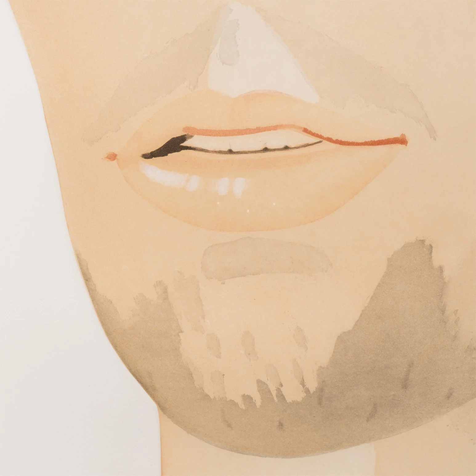 ALEX KATZ "LARGE HEAD OF VINCENT" AQUATINT, 1982 - Image 7