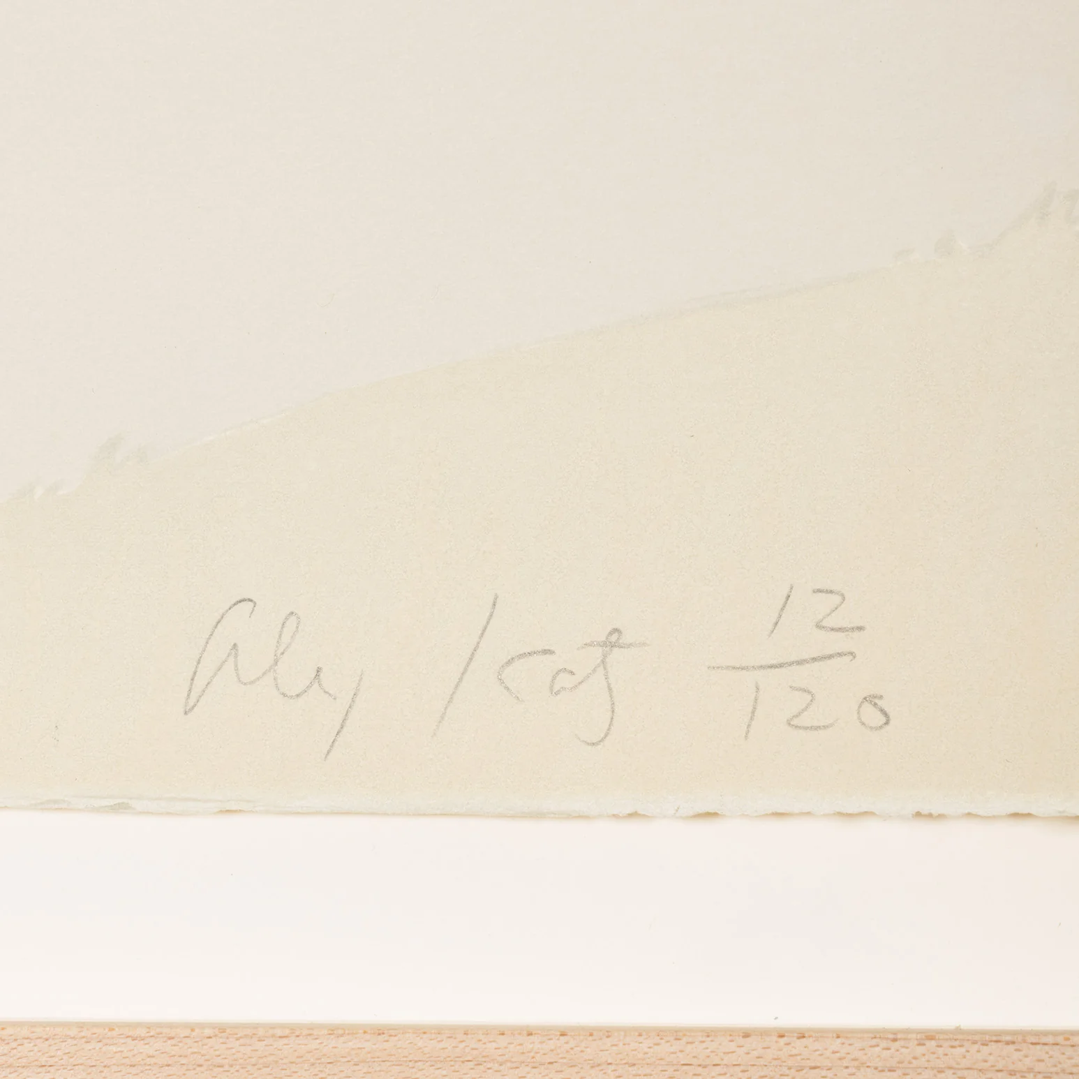 ALEX KATZ "LATE JULY 2" LITHOGRAPH, 1971 - Image 4