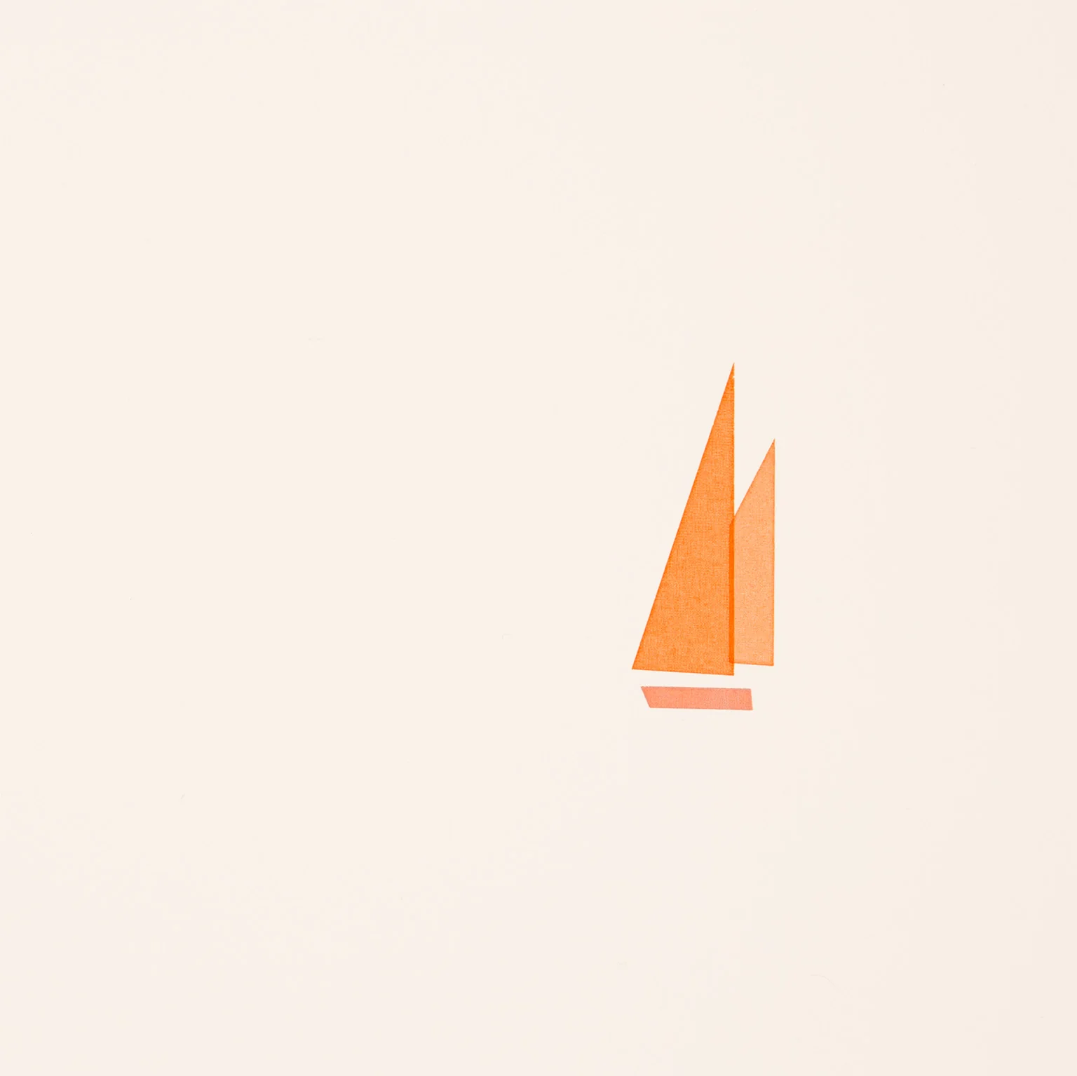 ALEX KATZ "RED SAILS" SCREENPRINT, 1973 - Image 3