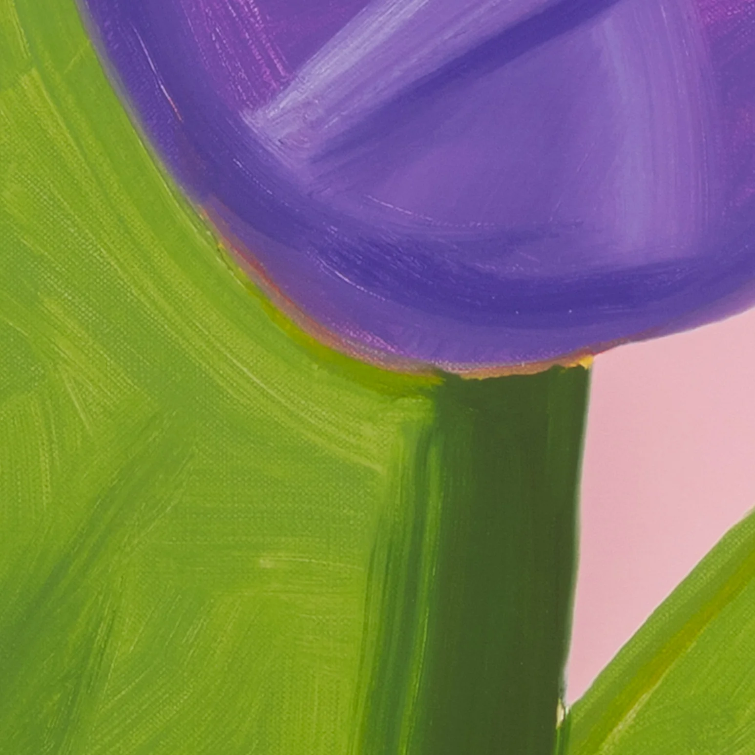 ALEX KATZ "PURPLE TULIPS 1" , 2021 - Image 9