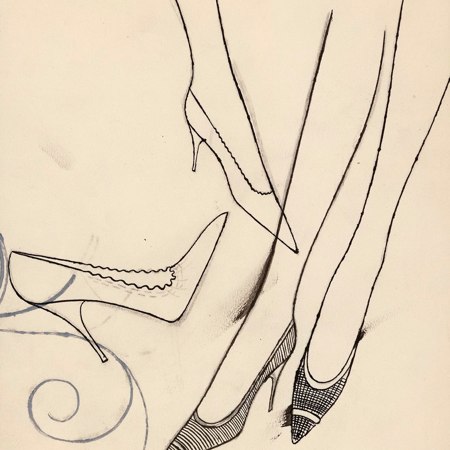 ANDY WARHOL "FASHION SHOES", 1954 - Image 5