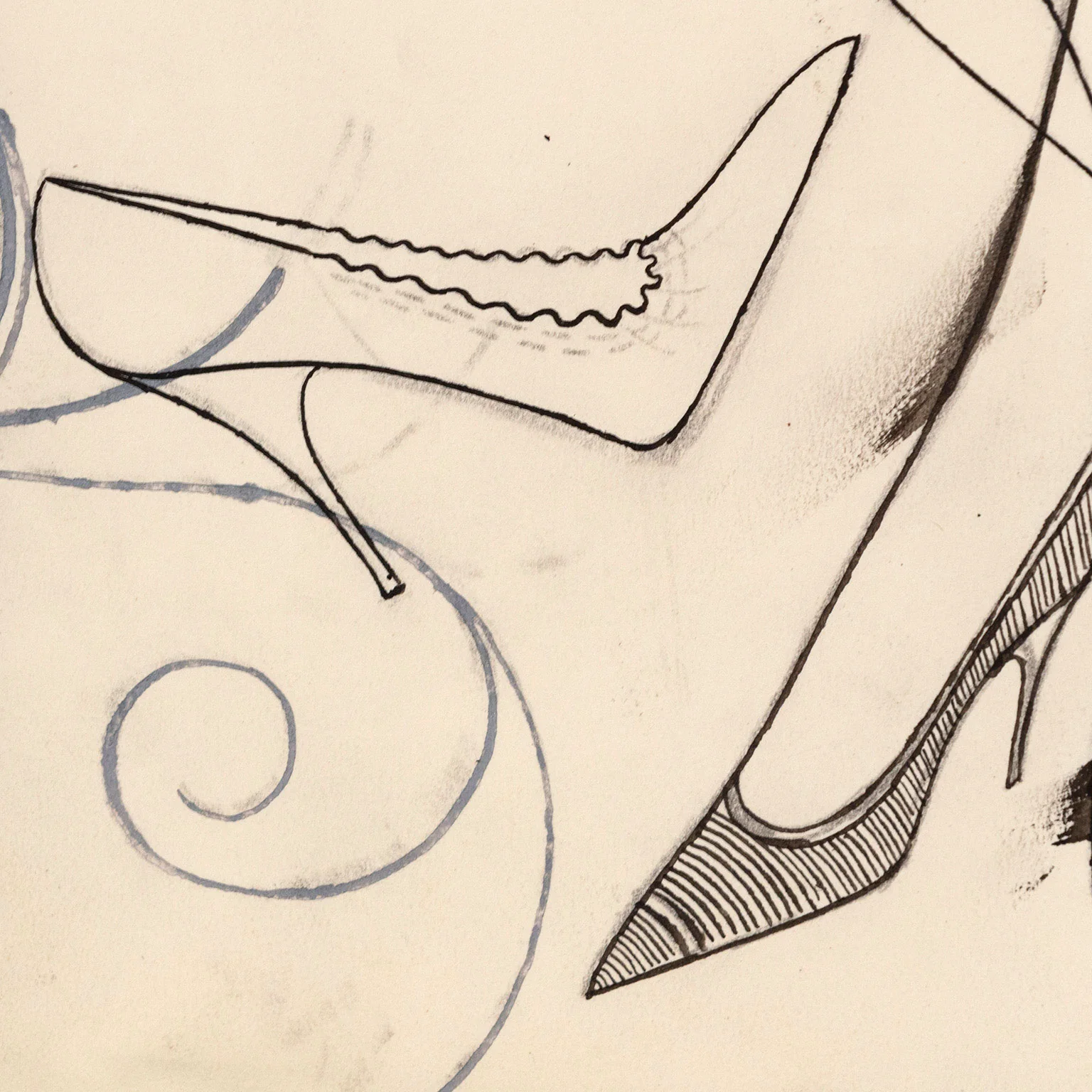 ANDY WARHOL "FASHION SHOES", 1954 - Image 7
