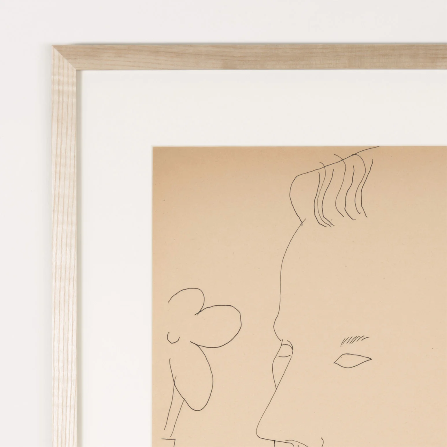ANDY WARHOL "ALEXANDER WITH FLOWER XL" DRAWING, 1955 - Image 12