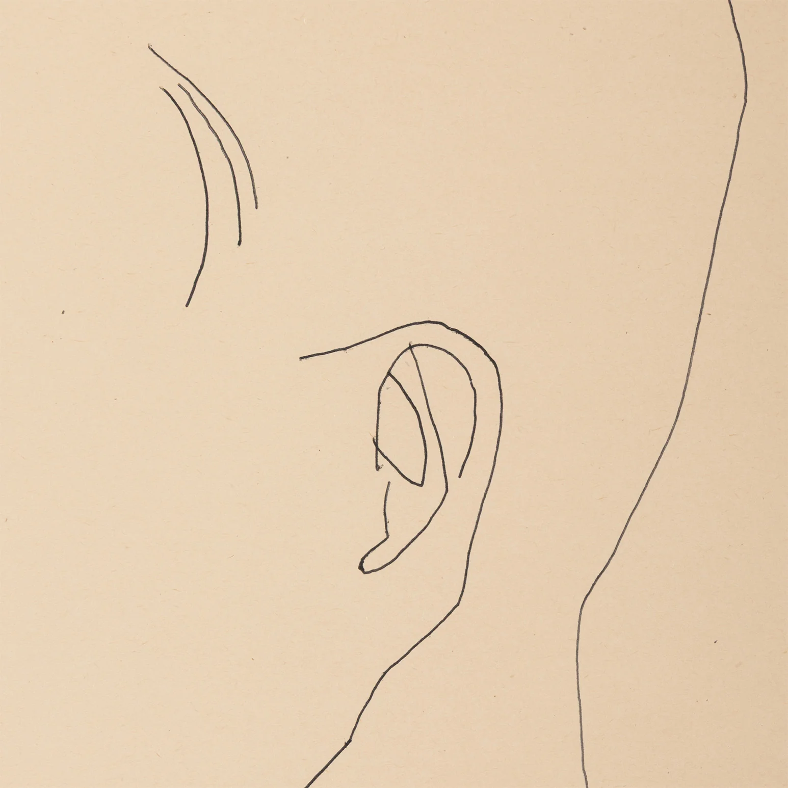 ANDY WARHOL "ALEXANDER WITH FLOWER XL" DRAWING, 1955 - Image 7