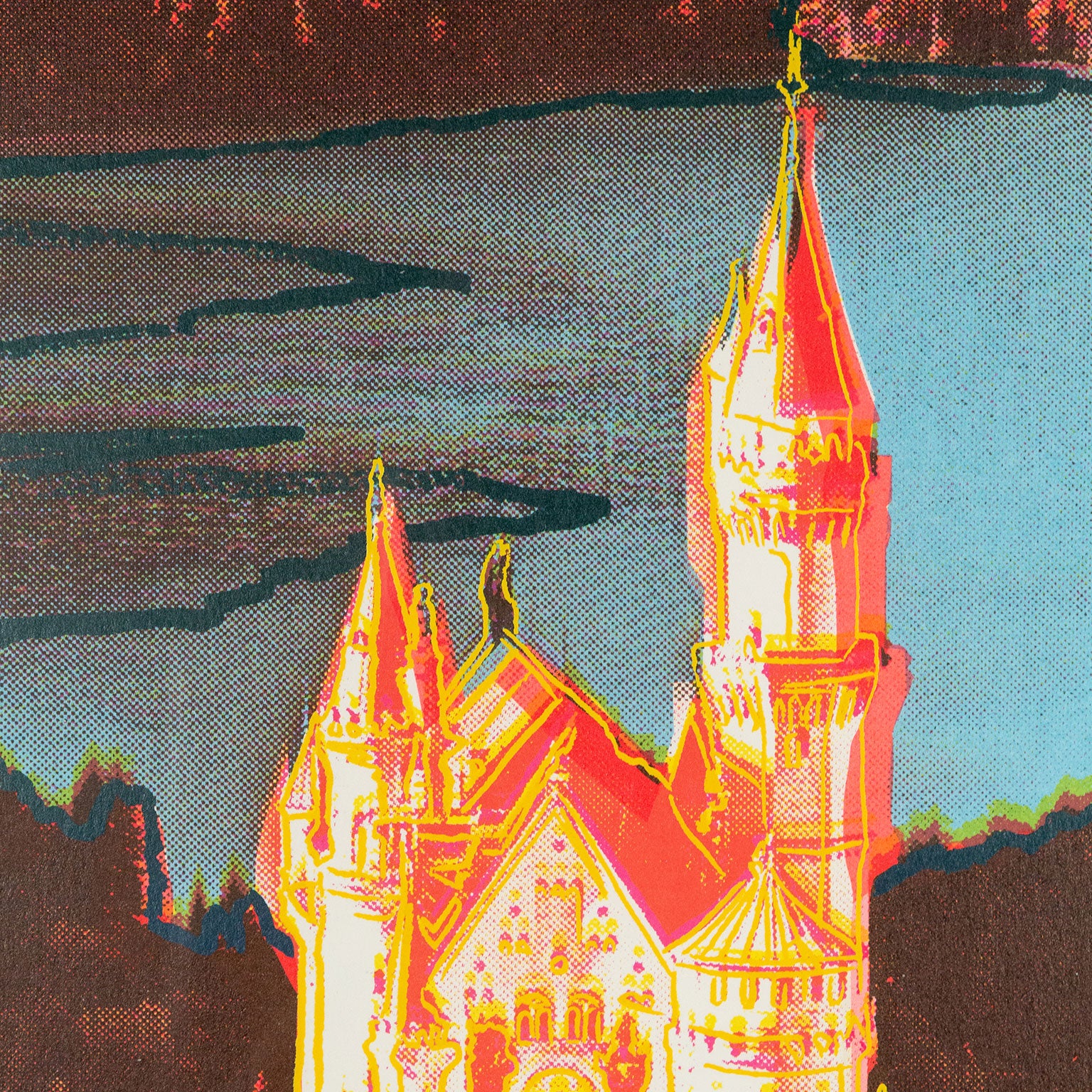 ANDY WARHOL "NEUSCHWANSTEIN", 1987 - Image 6