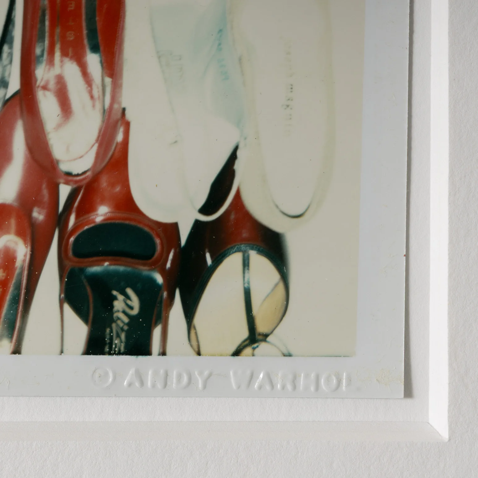 ANDY WARHOL "SHOES" POLAROID, 1980 - Image 4