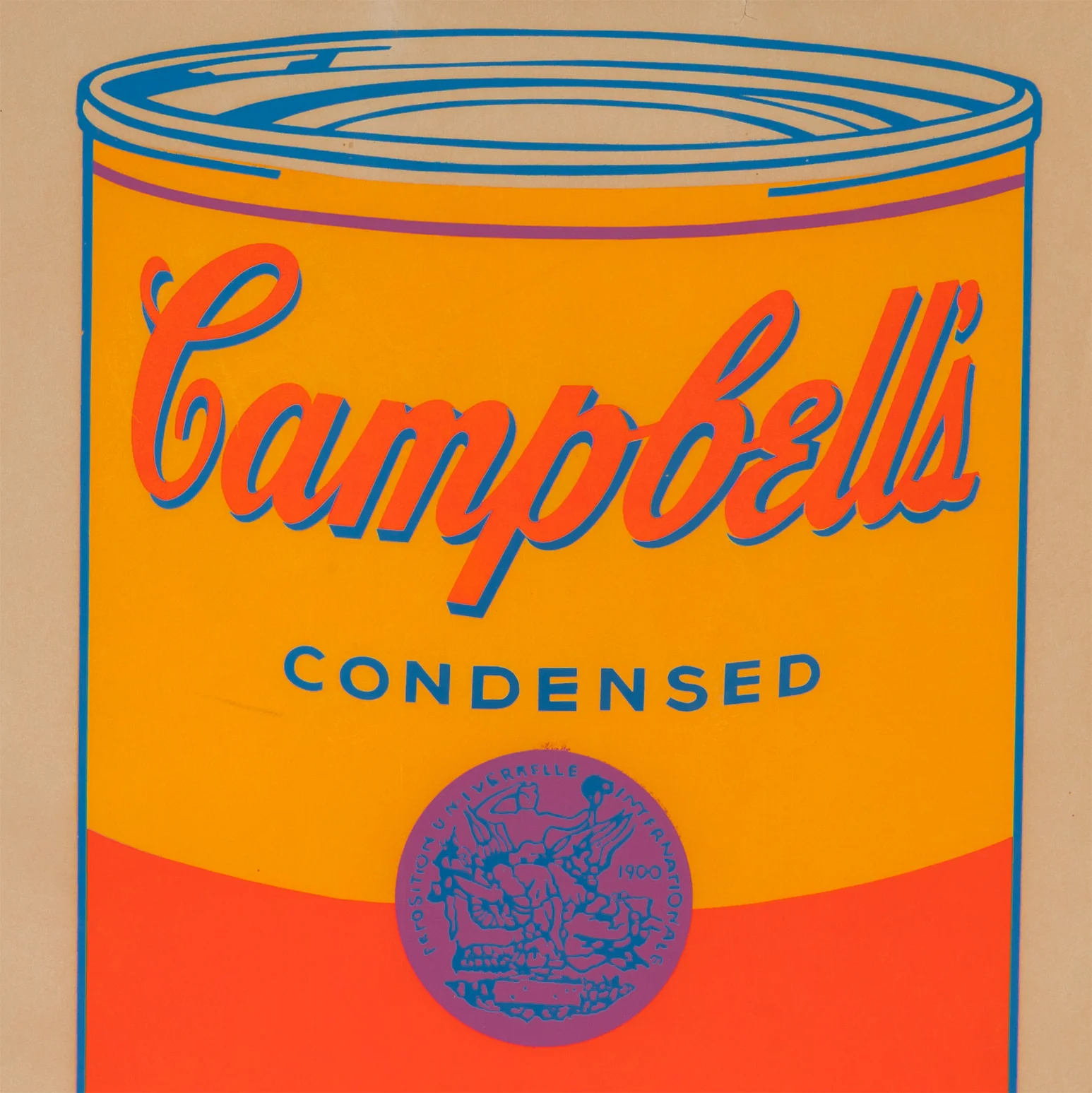 ANDY WARHOL "SOUP CAN BAG" SILKSCREEN, 1966 - Image 6