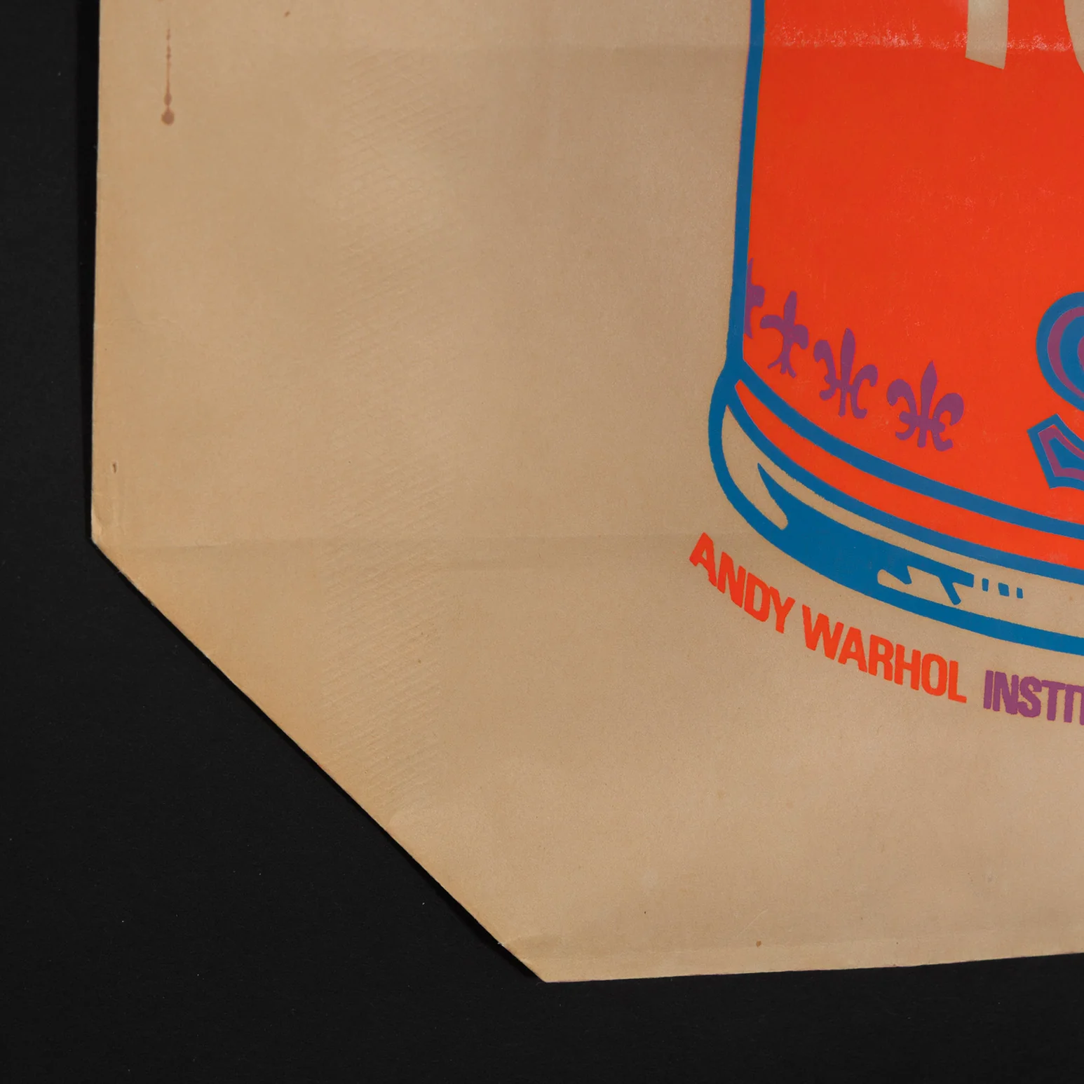 ANDY WARHOL "SOUP CAN BAG" SILKSCREEN, 1966 - Image 9