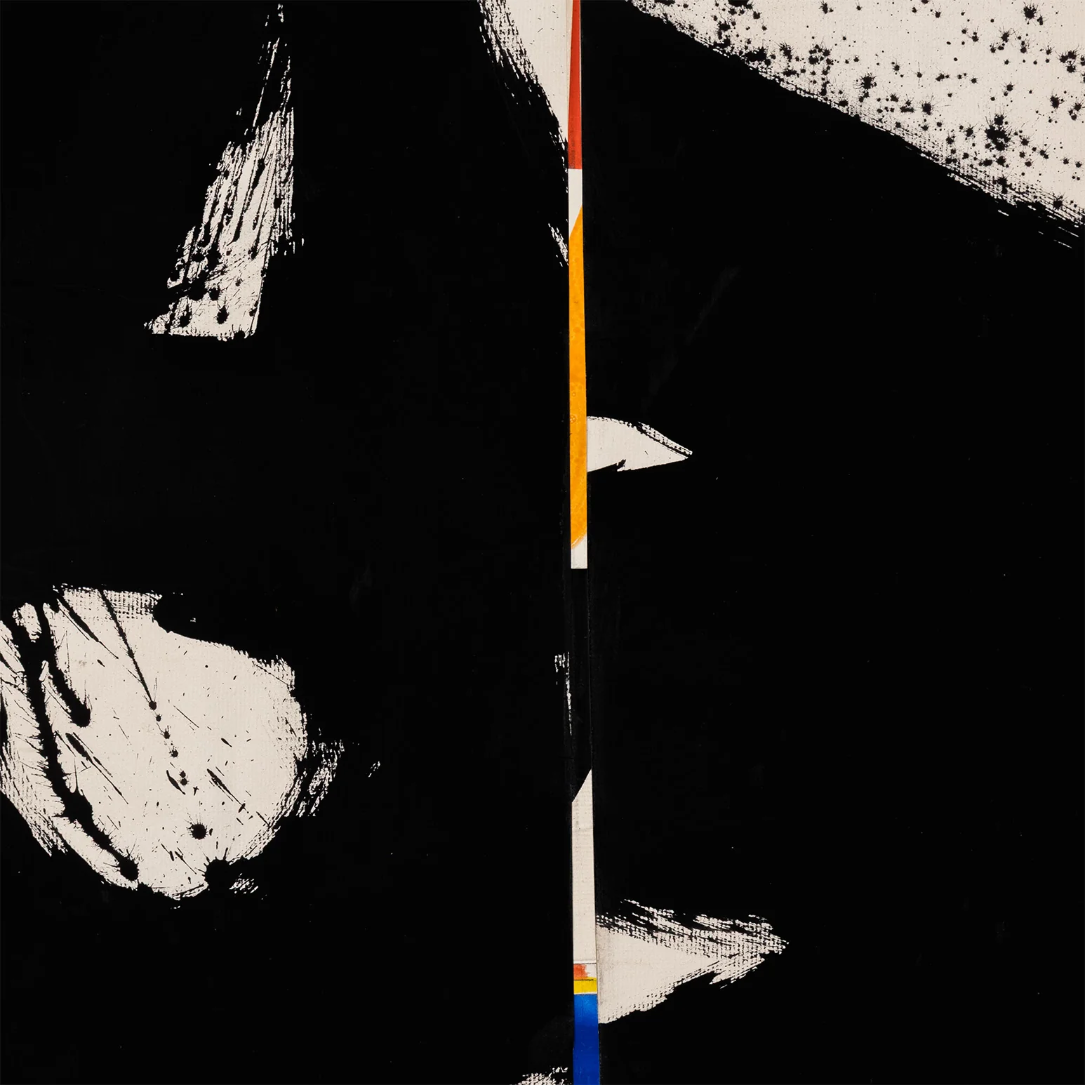ANTHONY CARO "UNTITLED (ABSTRACT)" INK & COLLAGE, 1963 - Image 5