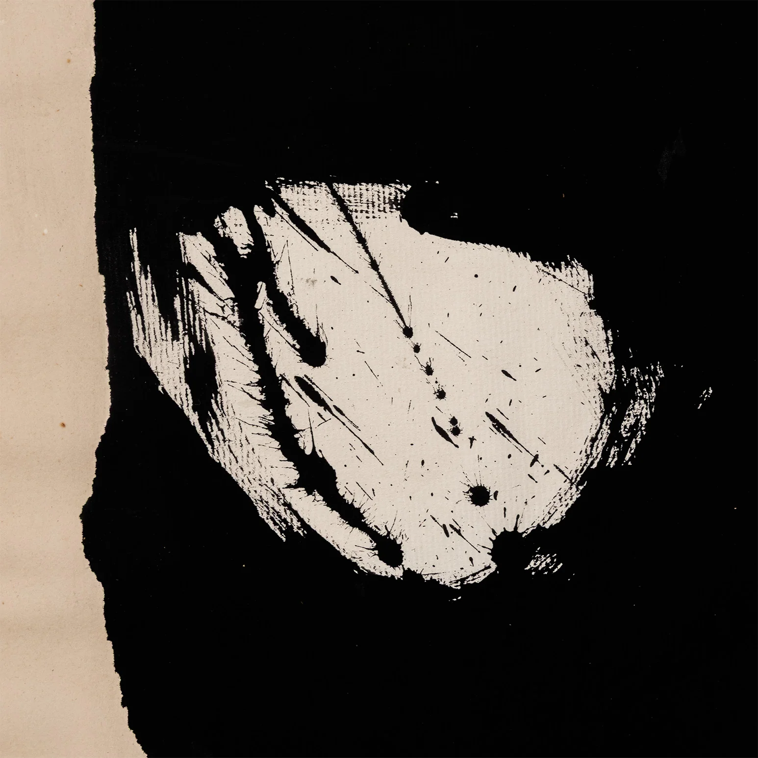 ANTHONY CARO "UNTITLED (ABSTRACT)" INK & COLLAGE, 1963 - Image 9