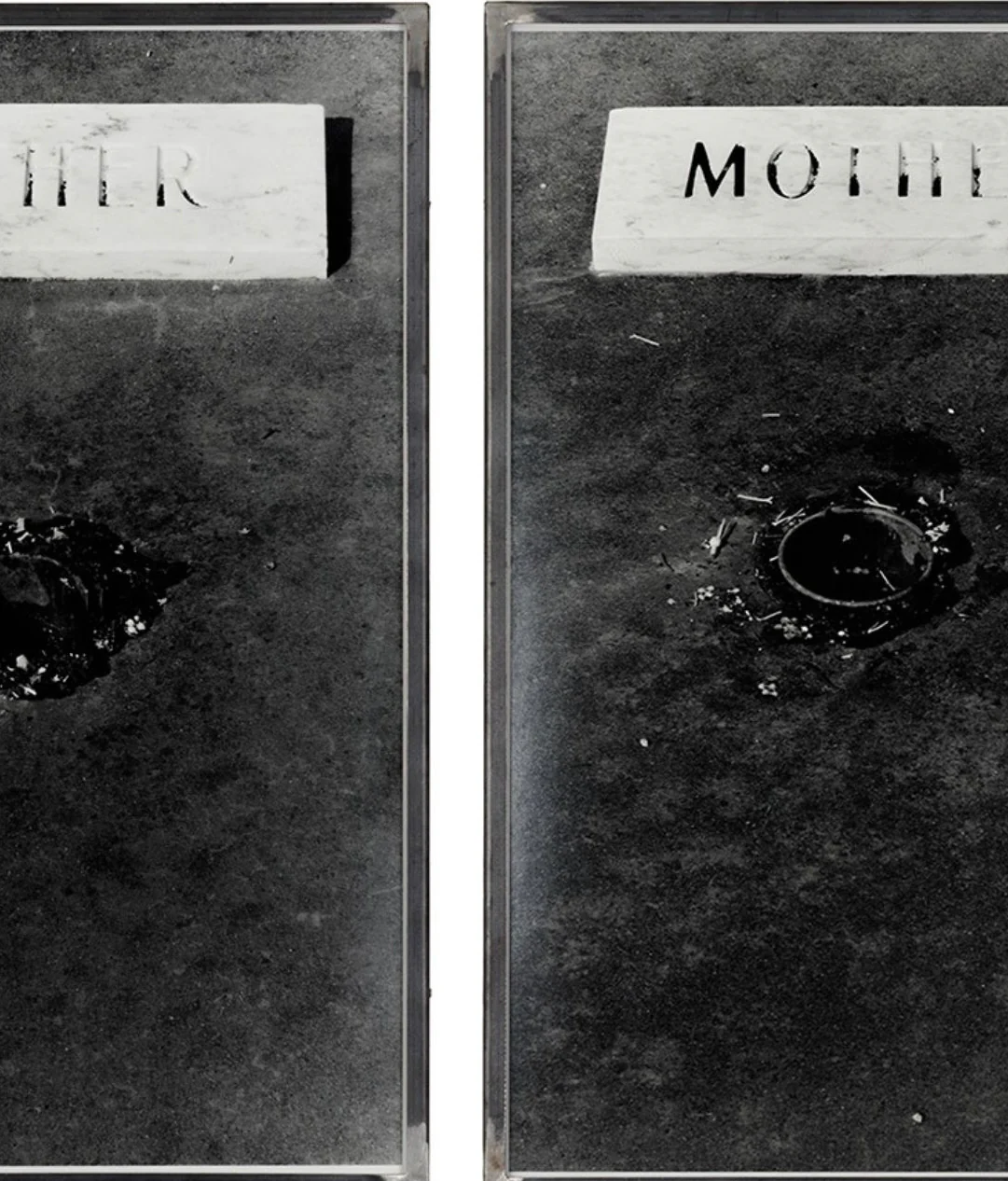 SOPHIE CALLE "FATHER, MOTHER" DIPTYCH, 1990