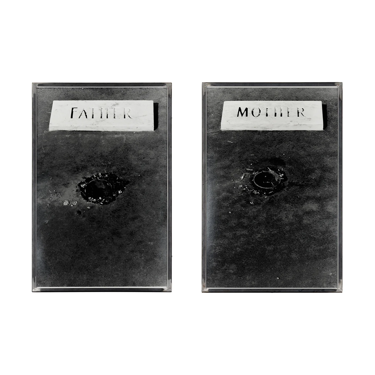SOPHIE CALLE "FATHER, MOTHER" DIPTYCH, 1990 - Image 2