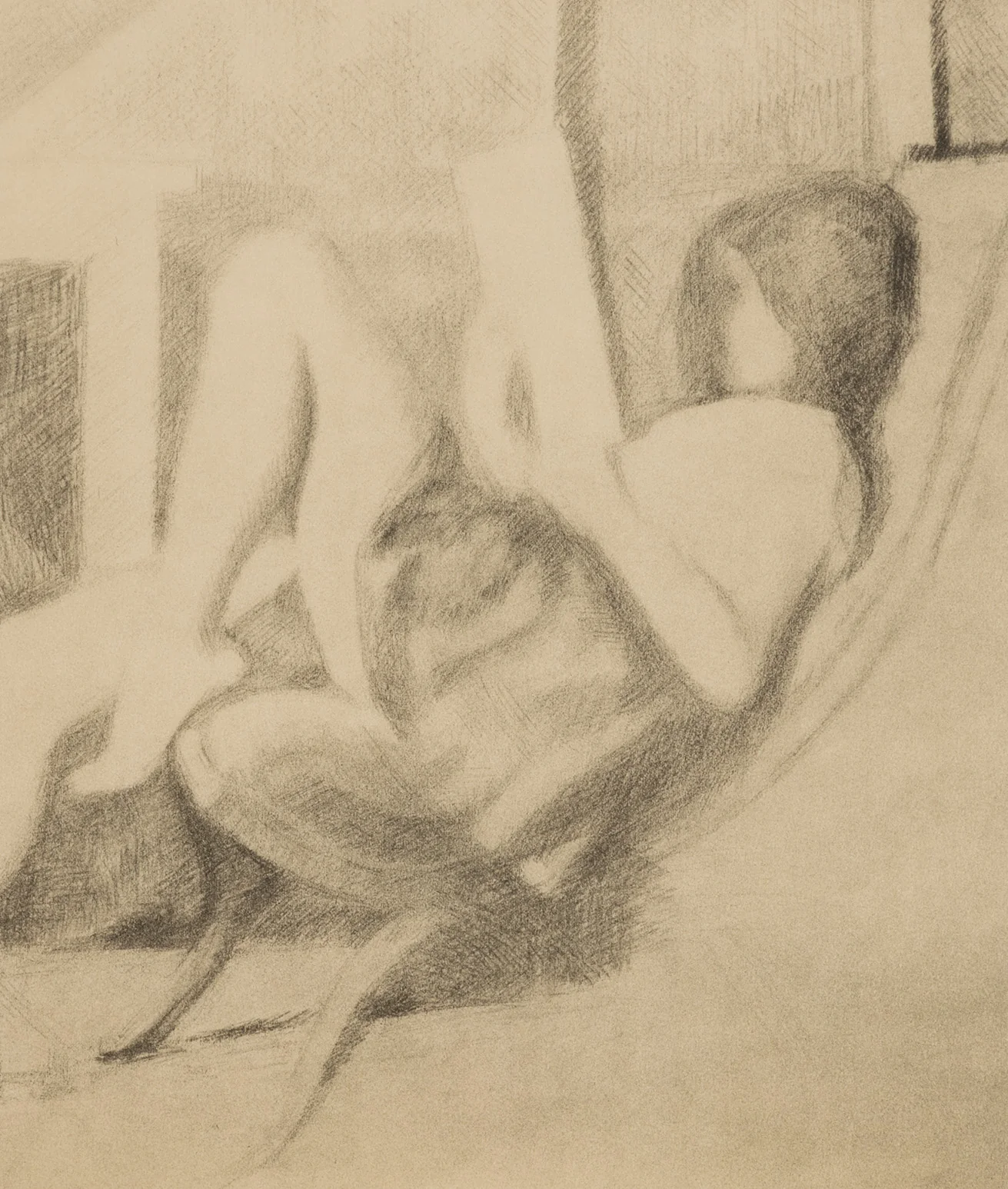 BALTHUS "JEUNE FILLE ASSISE" LITHOGRAPH, 1994